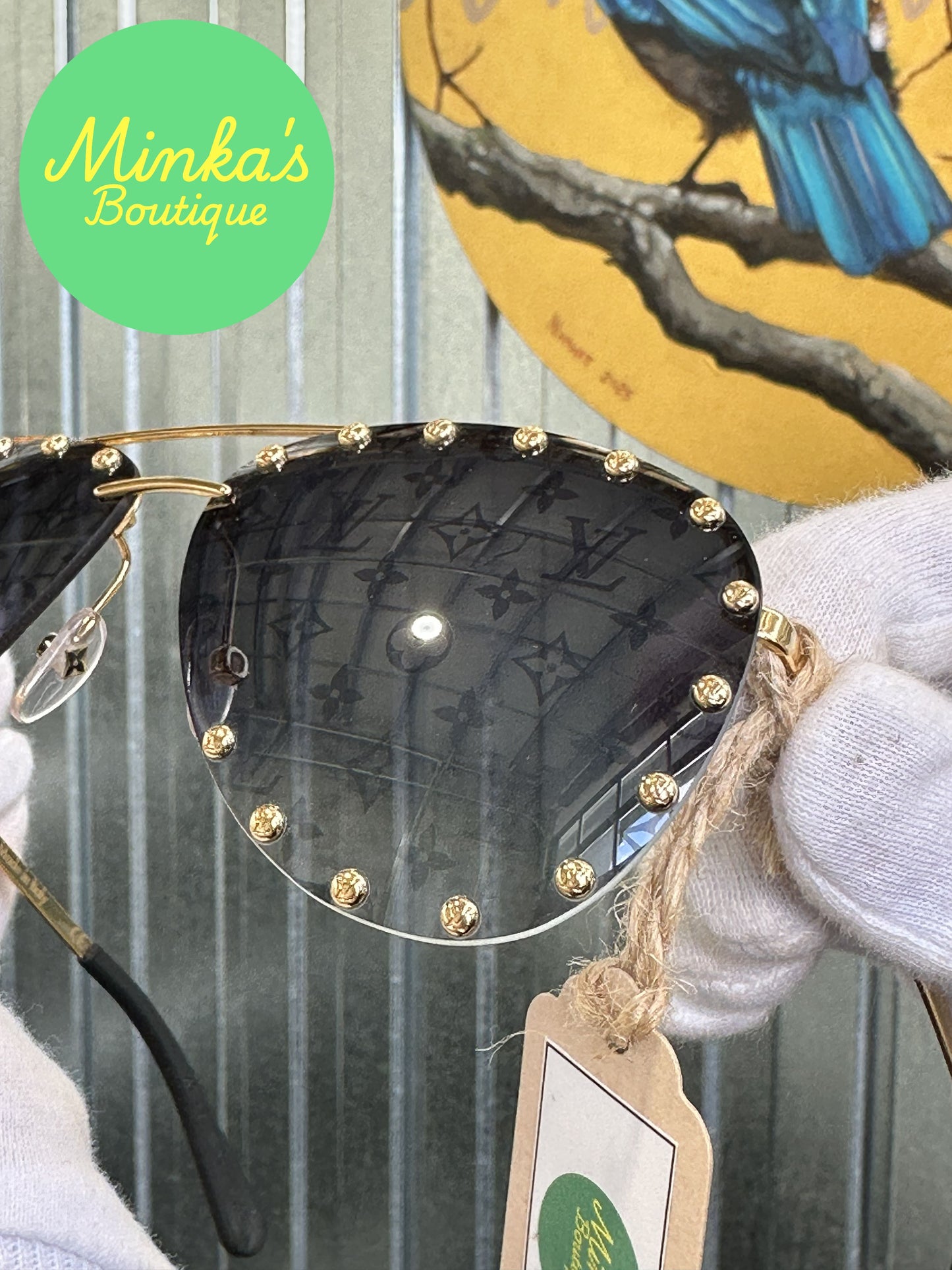 Louis Vuitton The Party Aviator Gradient Sunglasses