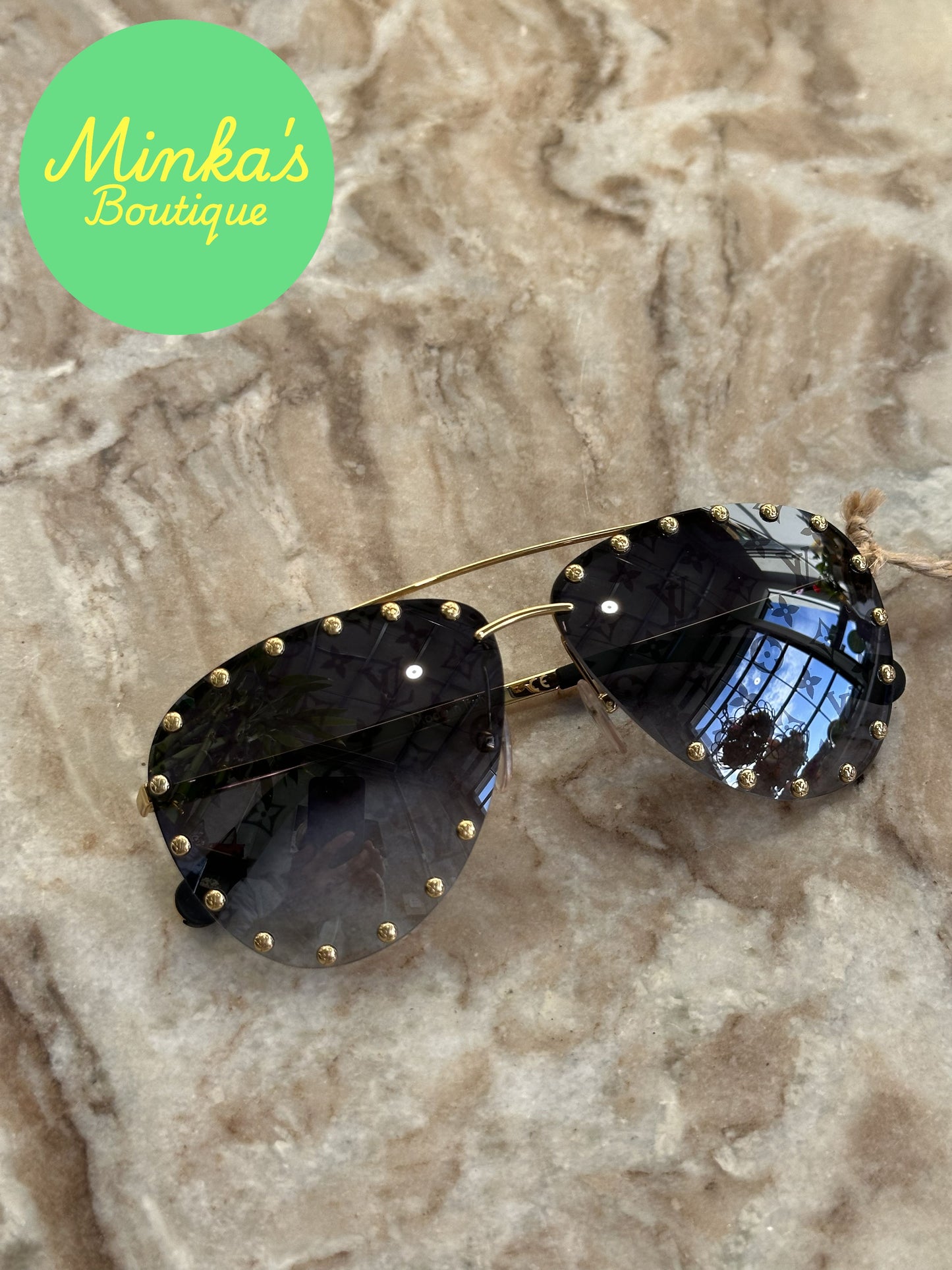 Louis Vuitton The Party Aviator Gradient Sunglasses