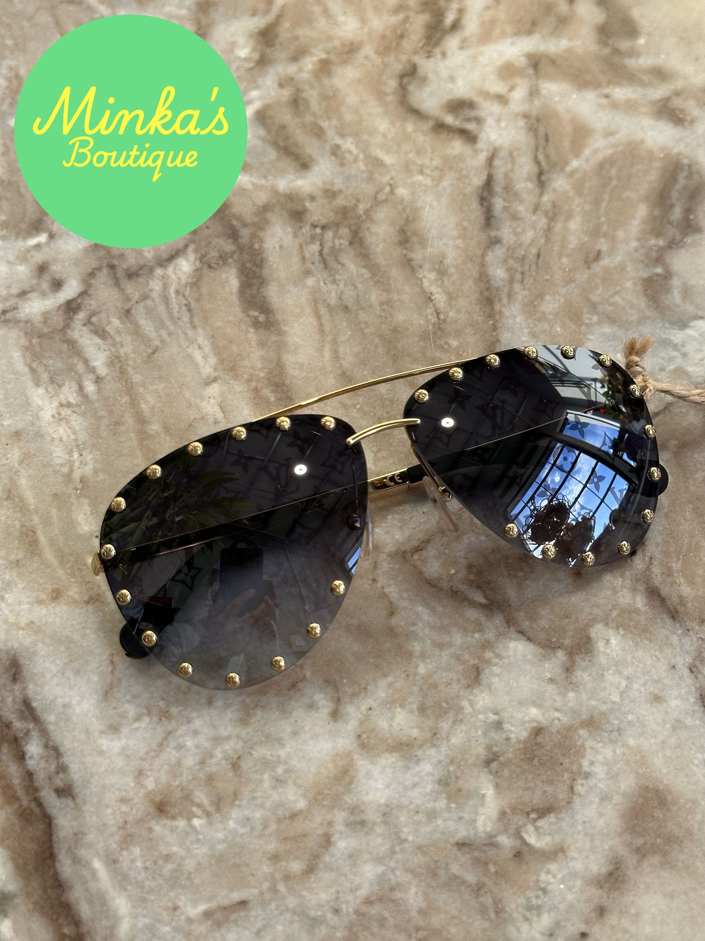 Louis Vuitton The Party Aviator Gradient Sunglasses
