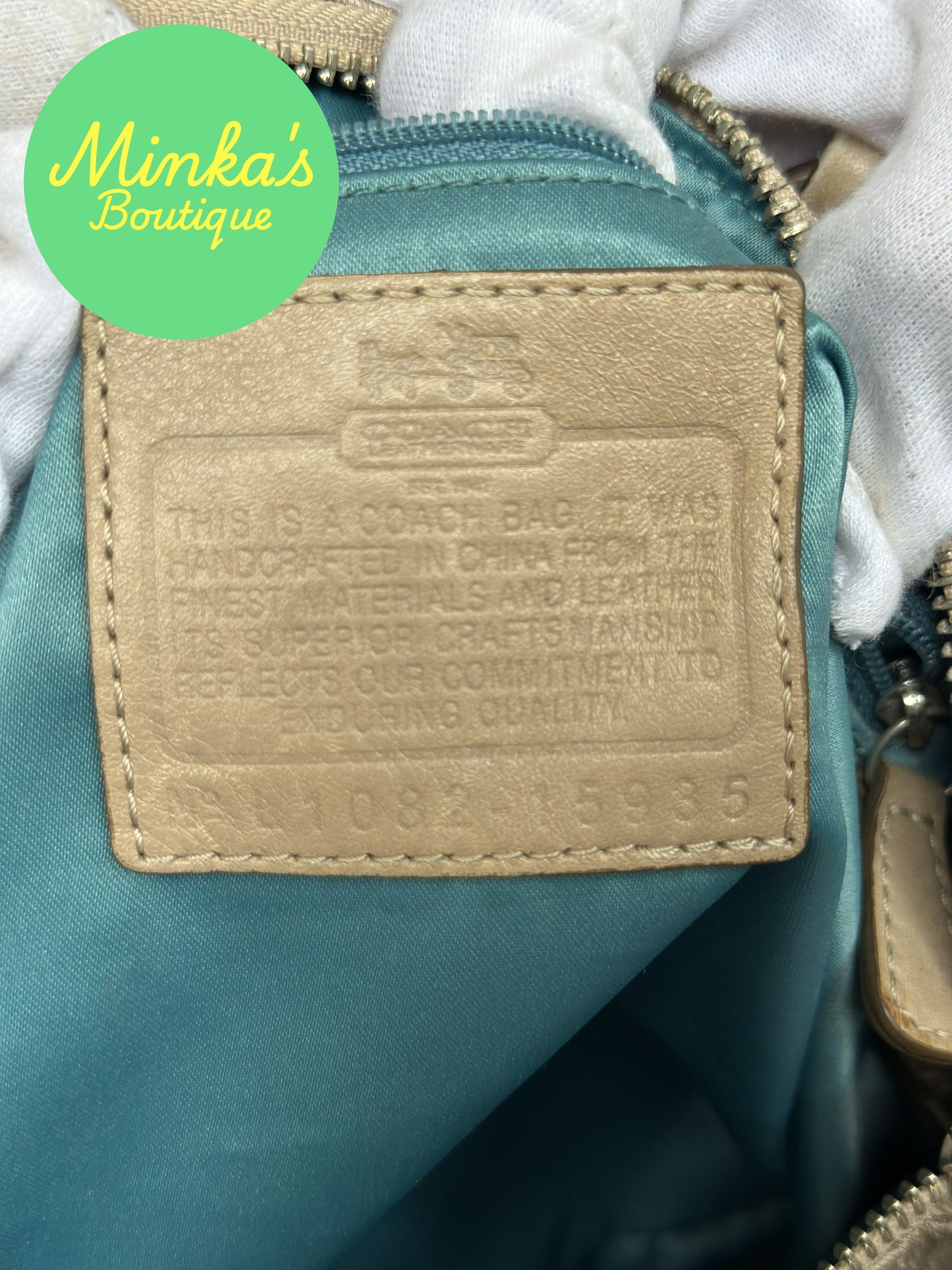 Coach Madison Dotted OP Art Sophia Satchel