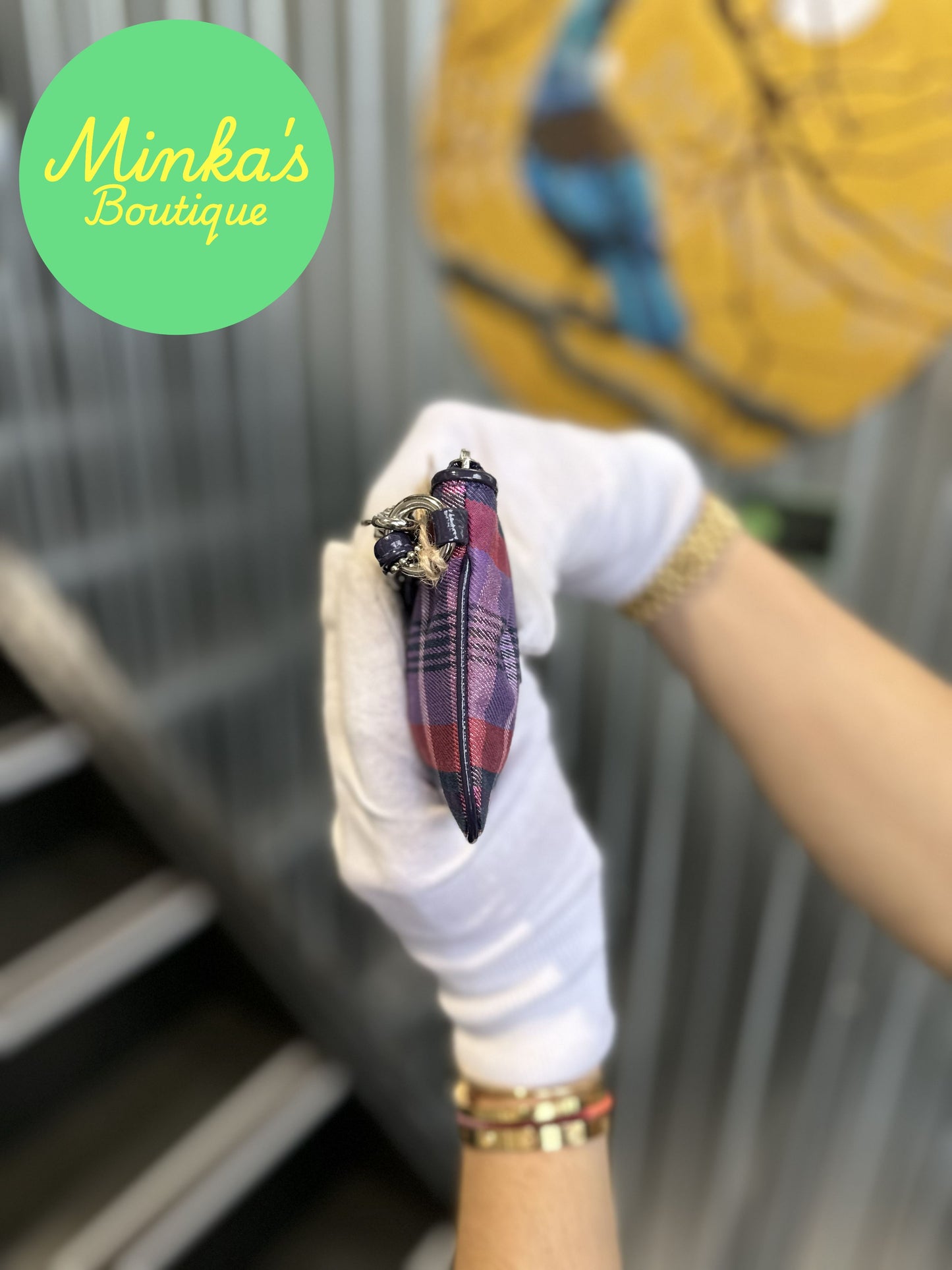 Coach Poppy Wristlet