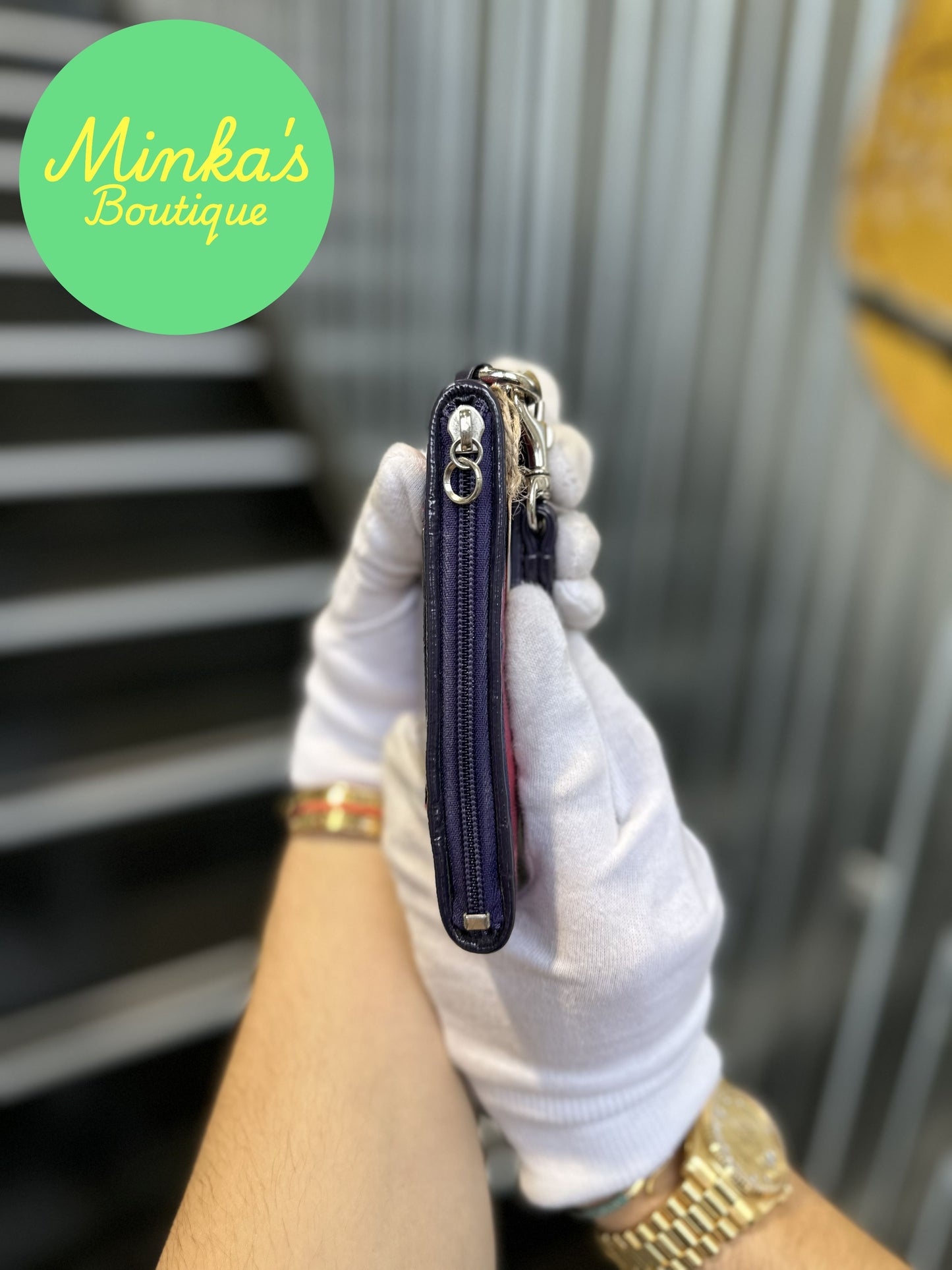 Coach Poppy Wristlet
