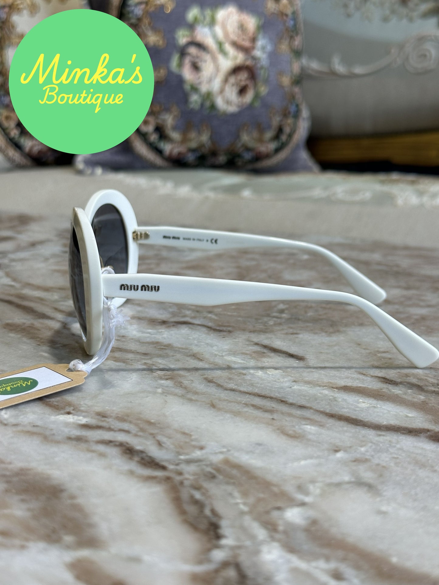 Miu Miu Sunglasses – White