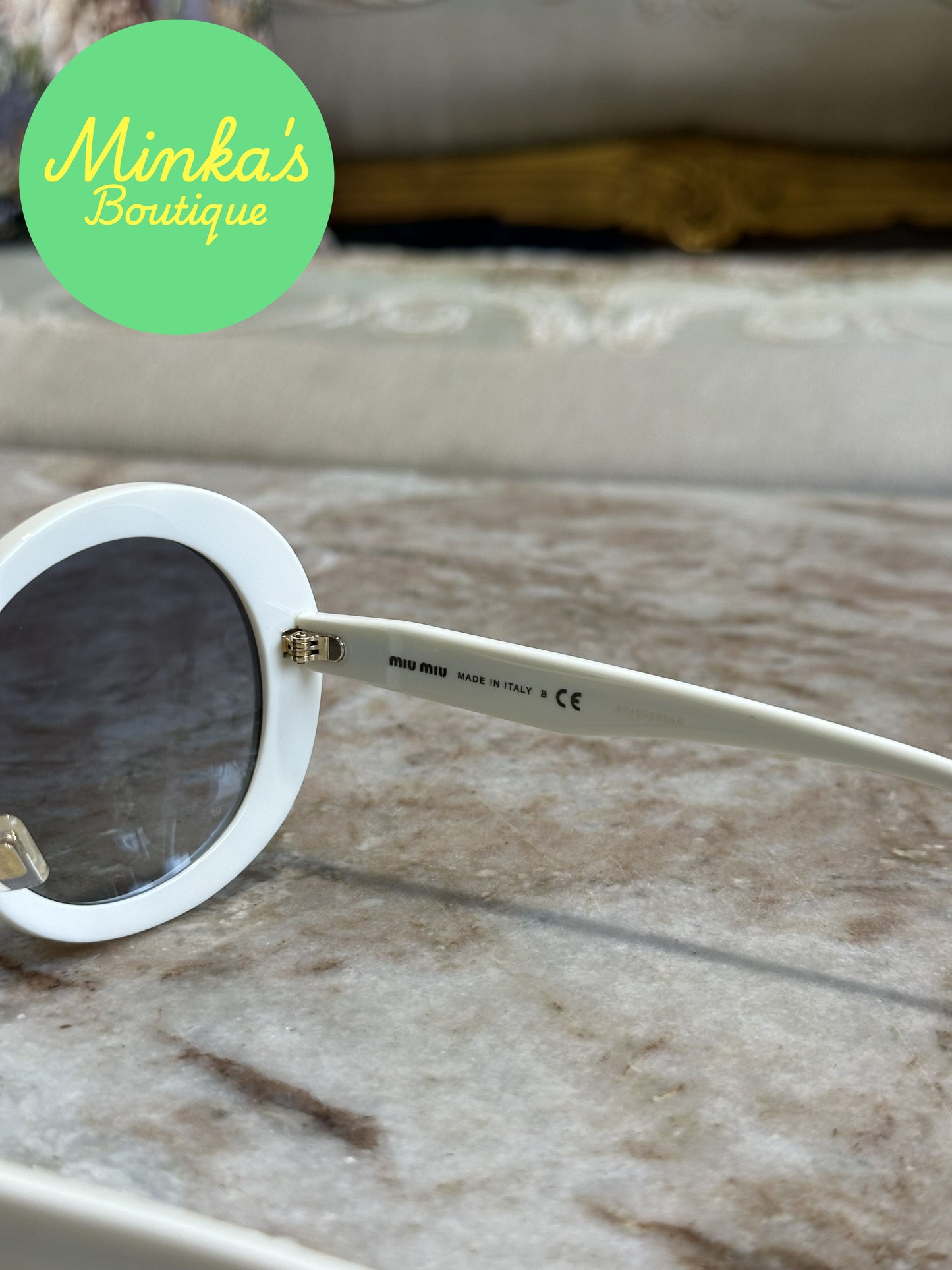 Miu Miu Sunglasses – White