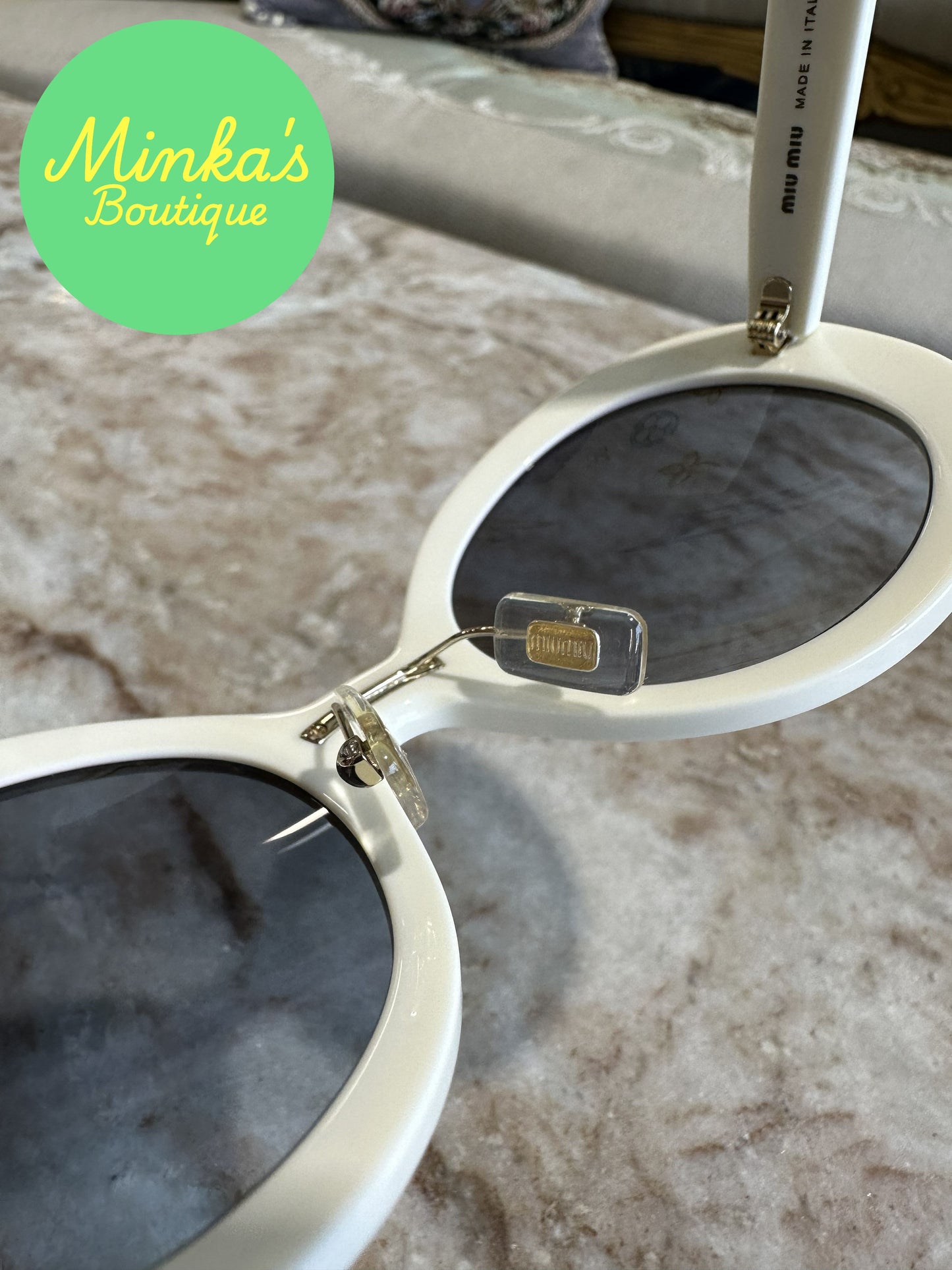 Miu Miu Sunglasses – White
