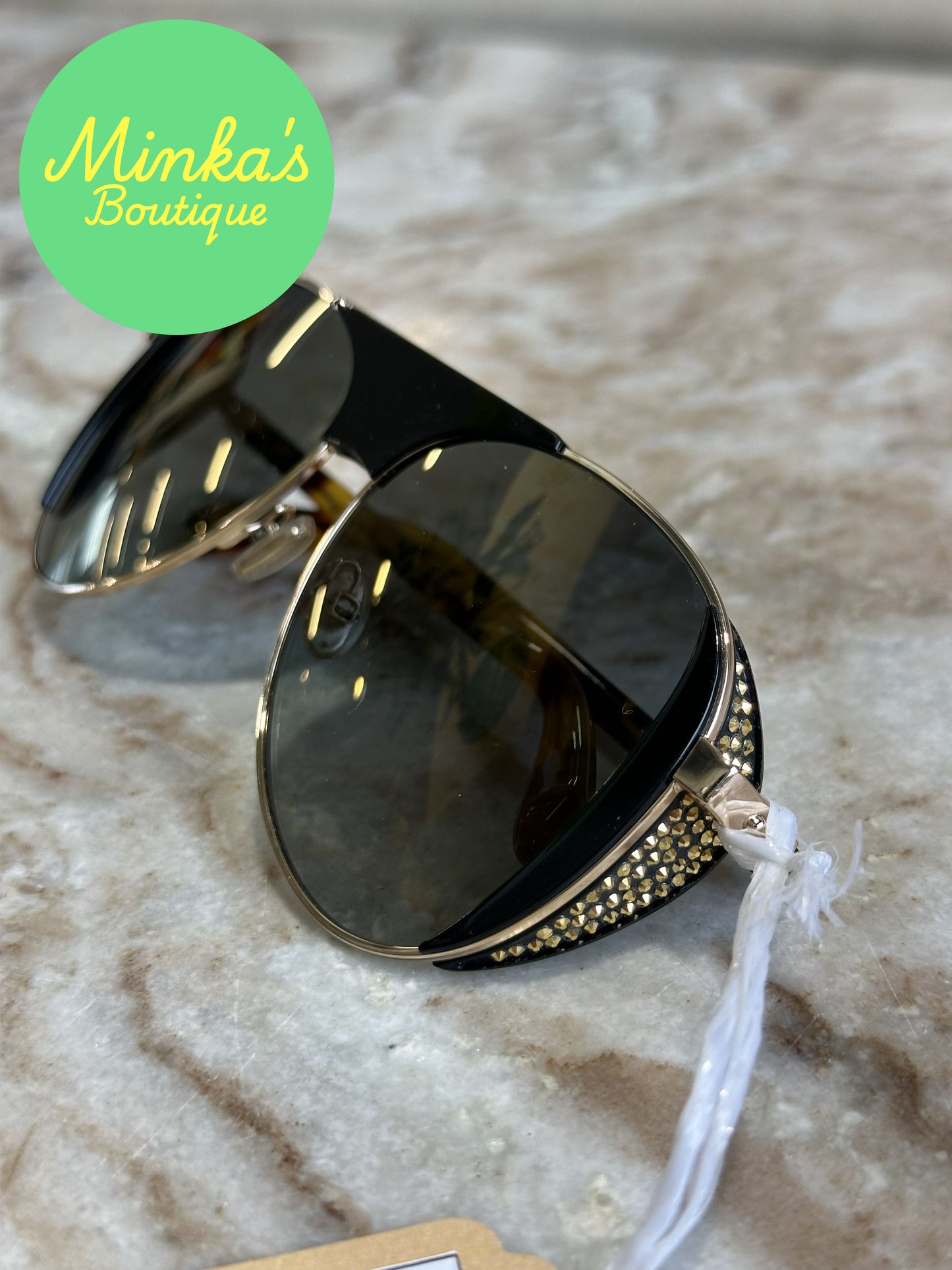 Jimmy Choo Aviator Sunglasses
