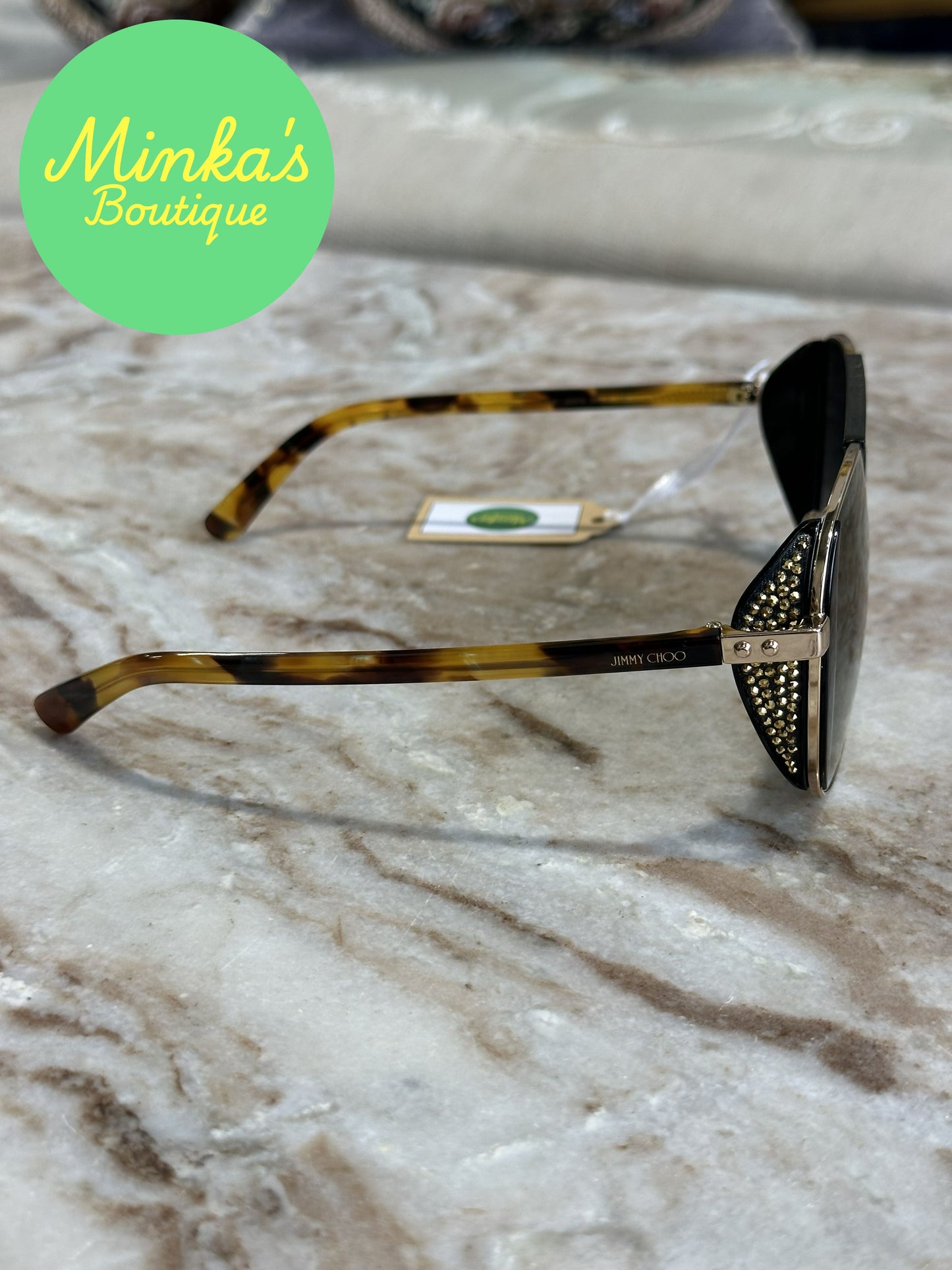 Jimmy Choo Aviator Sunglasses