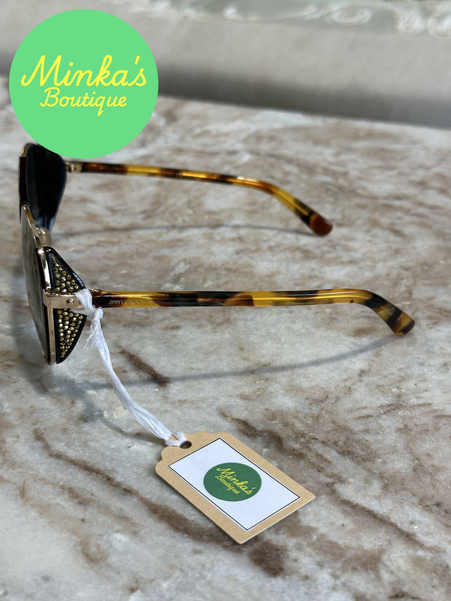 Jimmy Choo Aviator Sunglasses