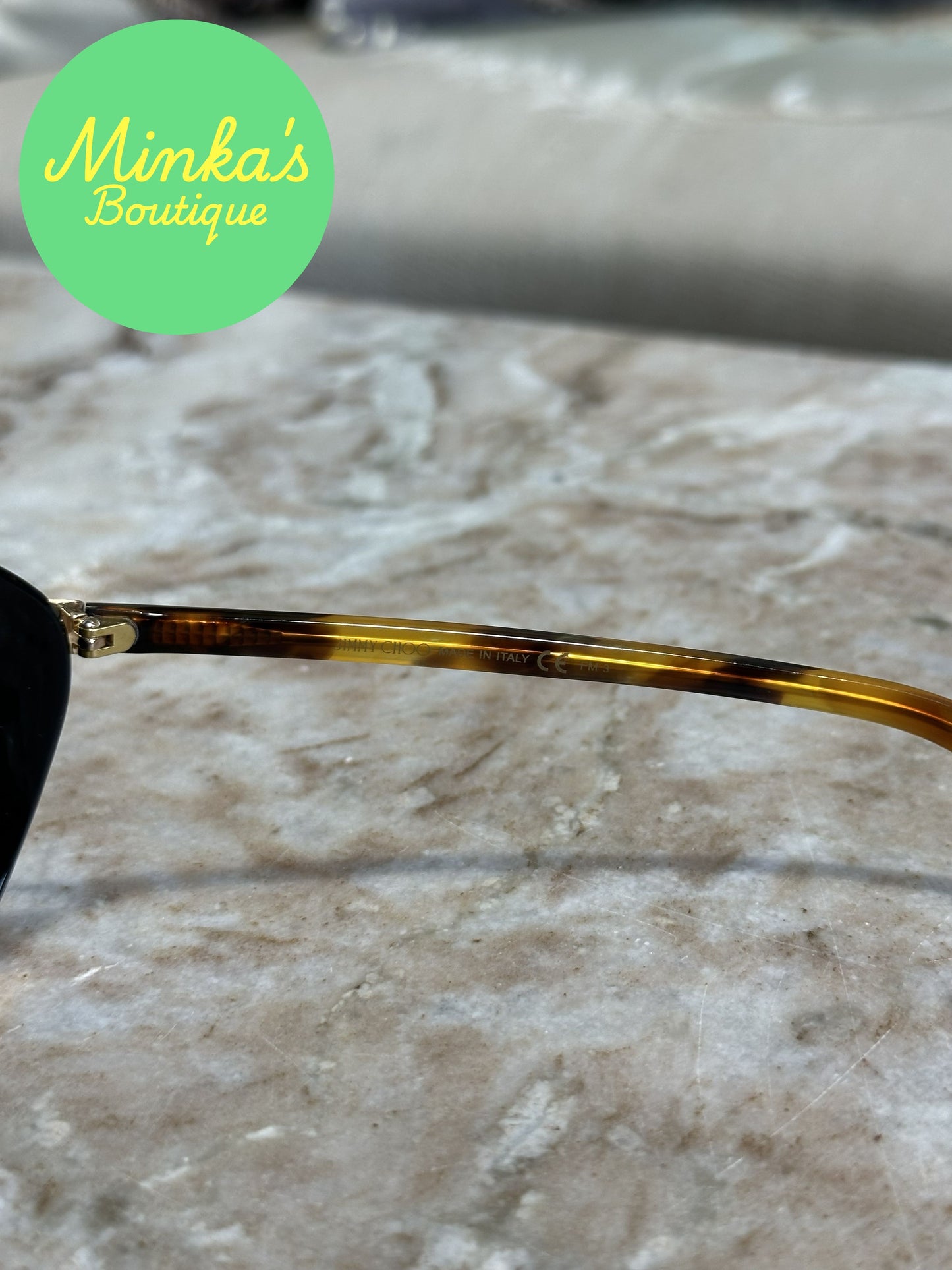 Jimmy Choo Aviator Sunglasses