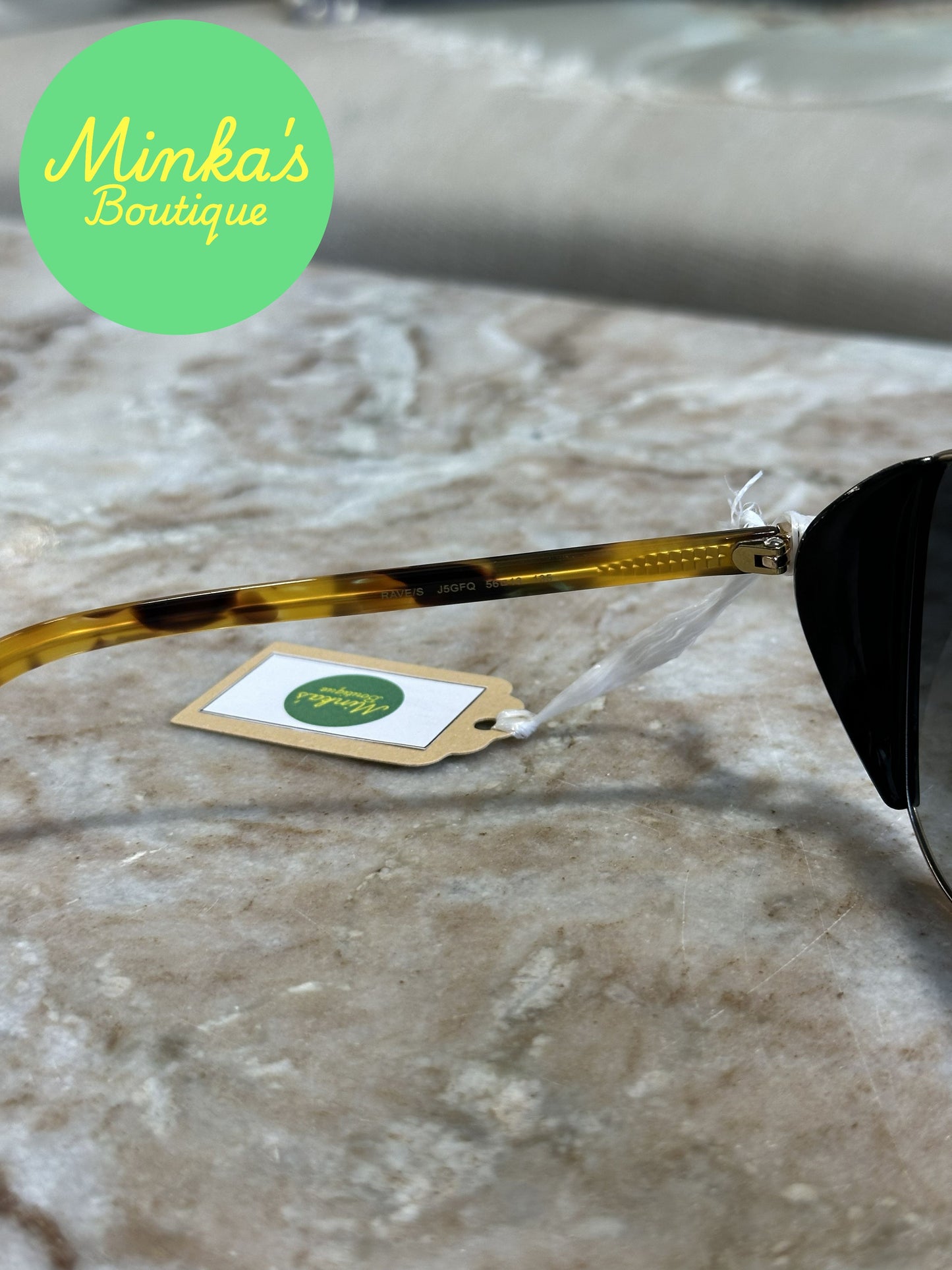 Jimmy Choo Aviator Sunglasses