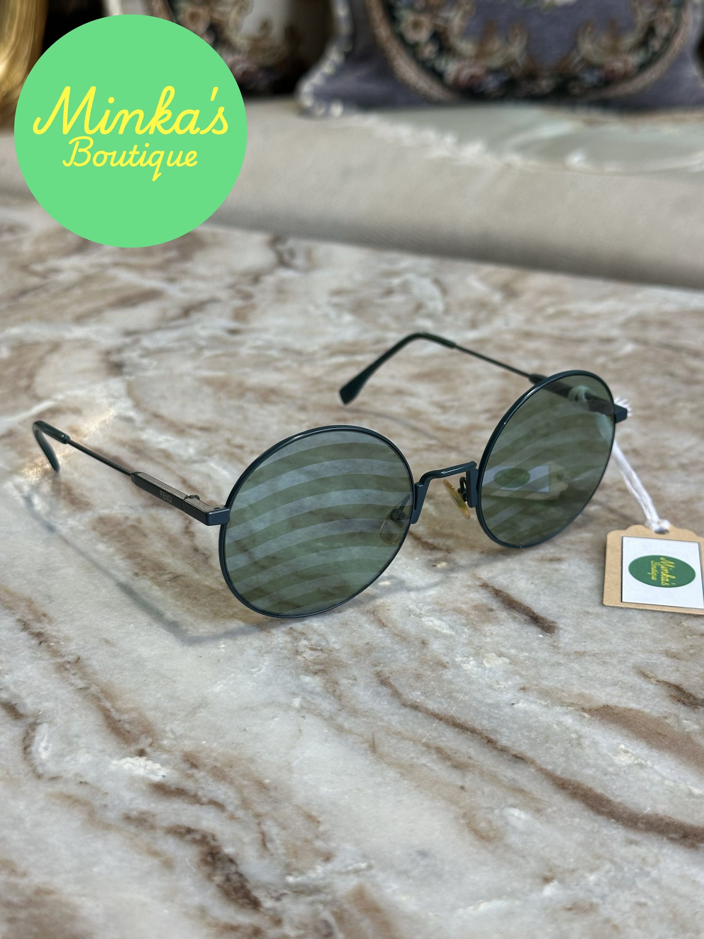Fendi Round Sunglasses