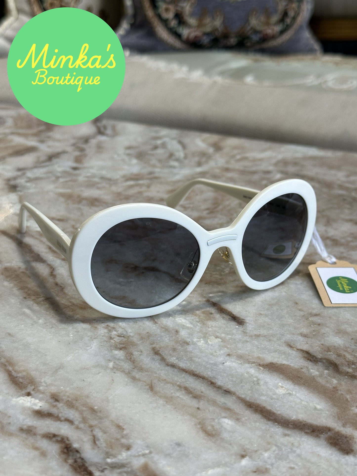 Miu Miu Sunglasses – White