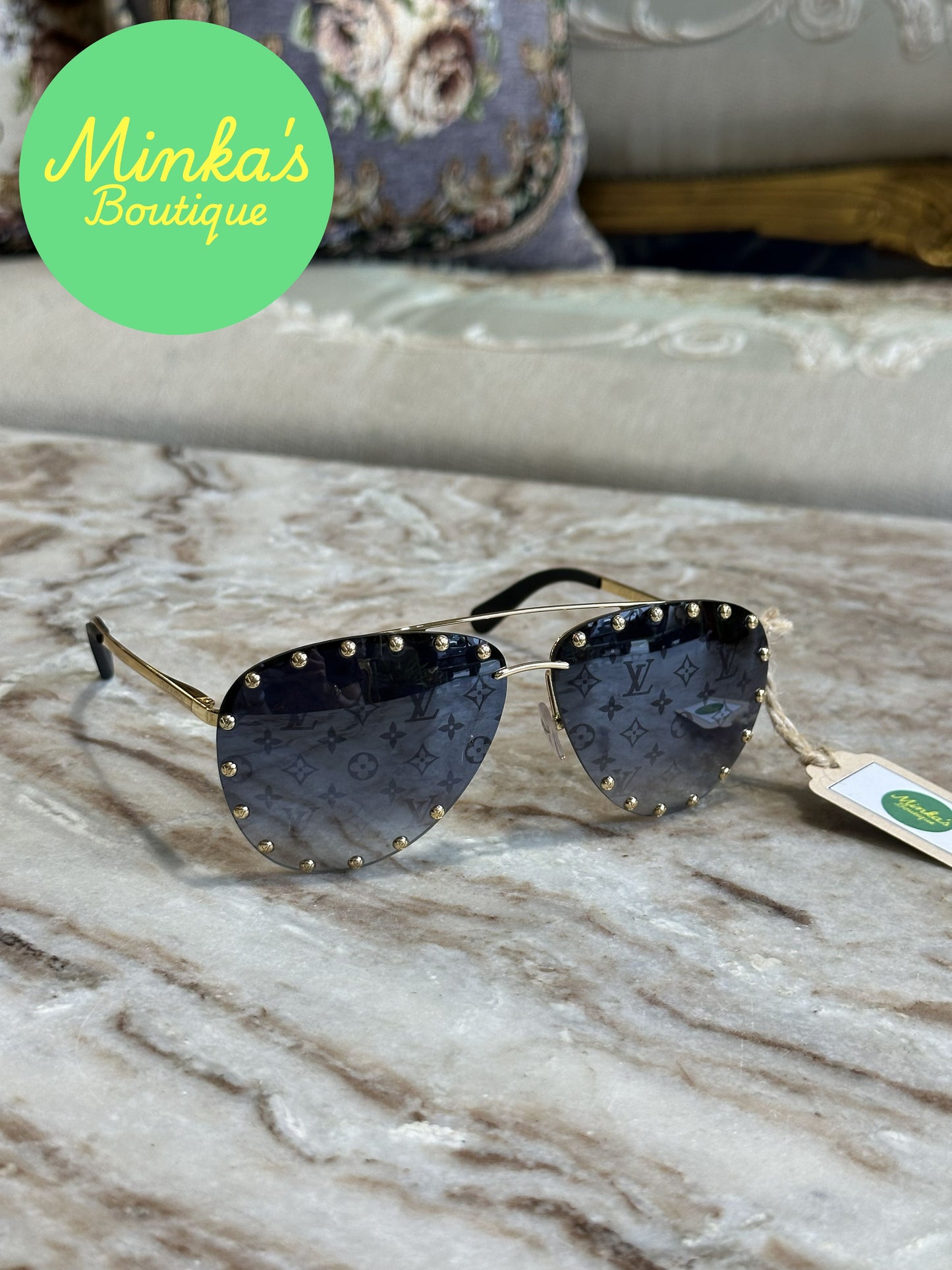 Louis Vuitton The Party Aviator Gradient Sunglasses
