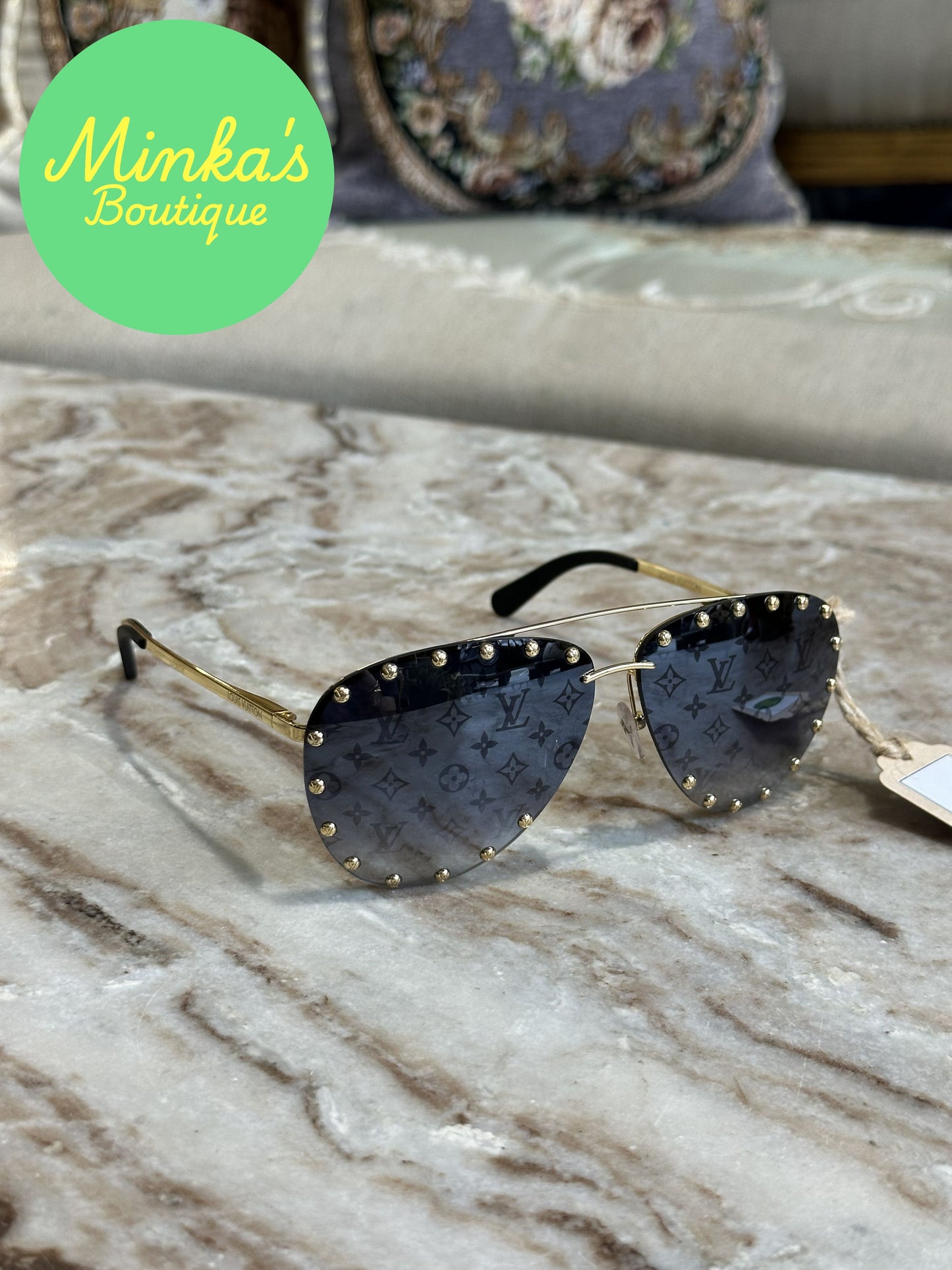 Louis Vuitton The Party Aviator Gradient Sunglasses