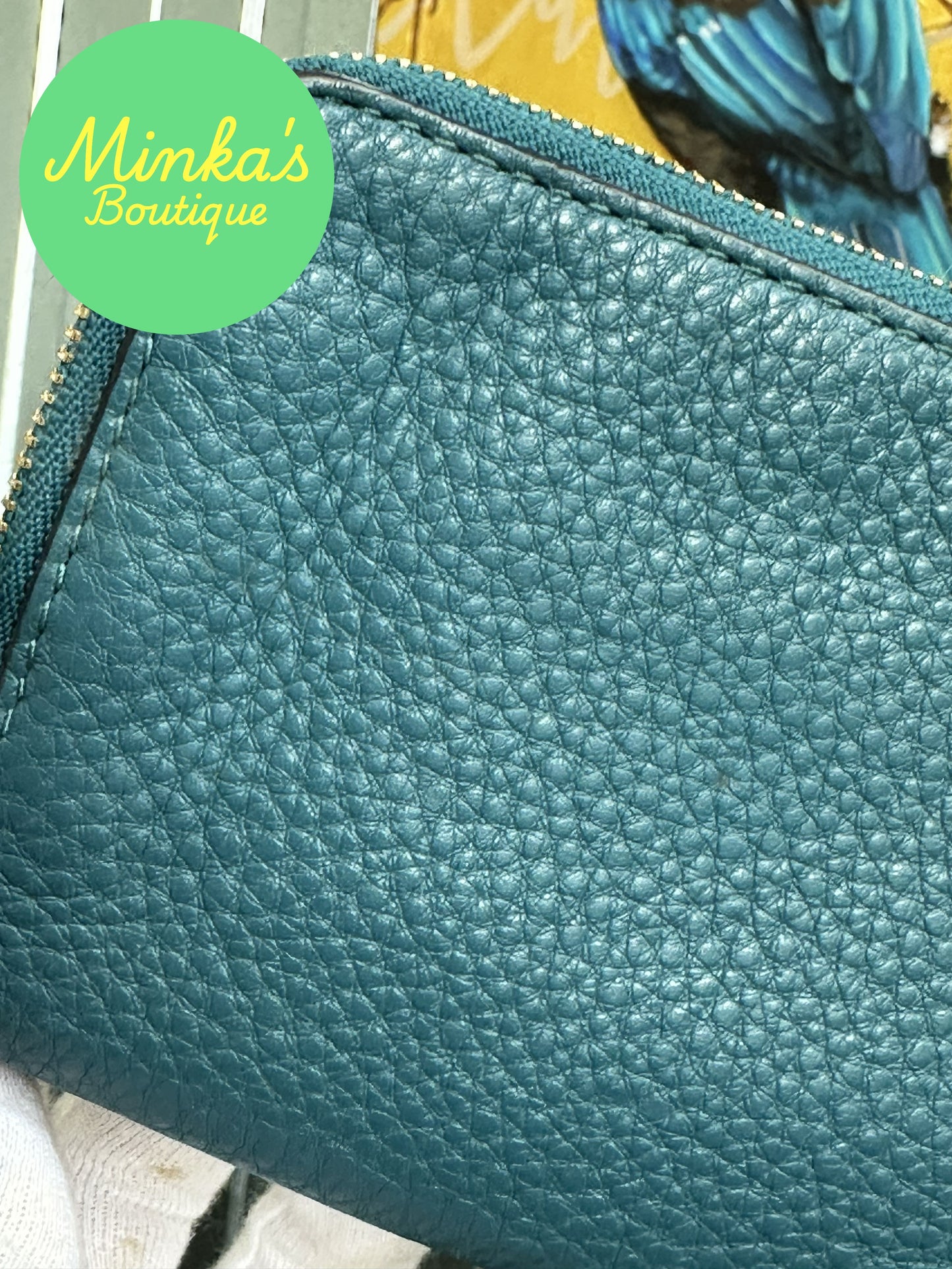 Coach Double Corner Zip Wristlet