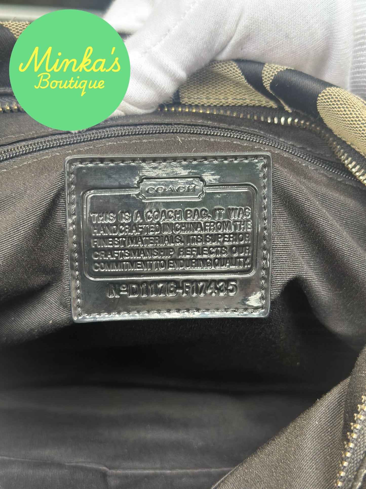 Coach Signature Crossbody