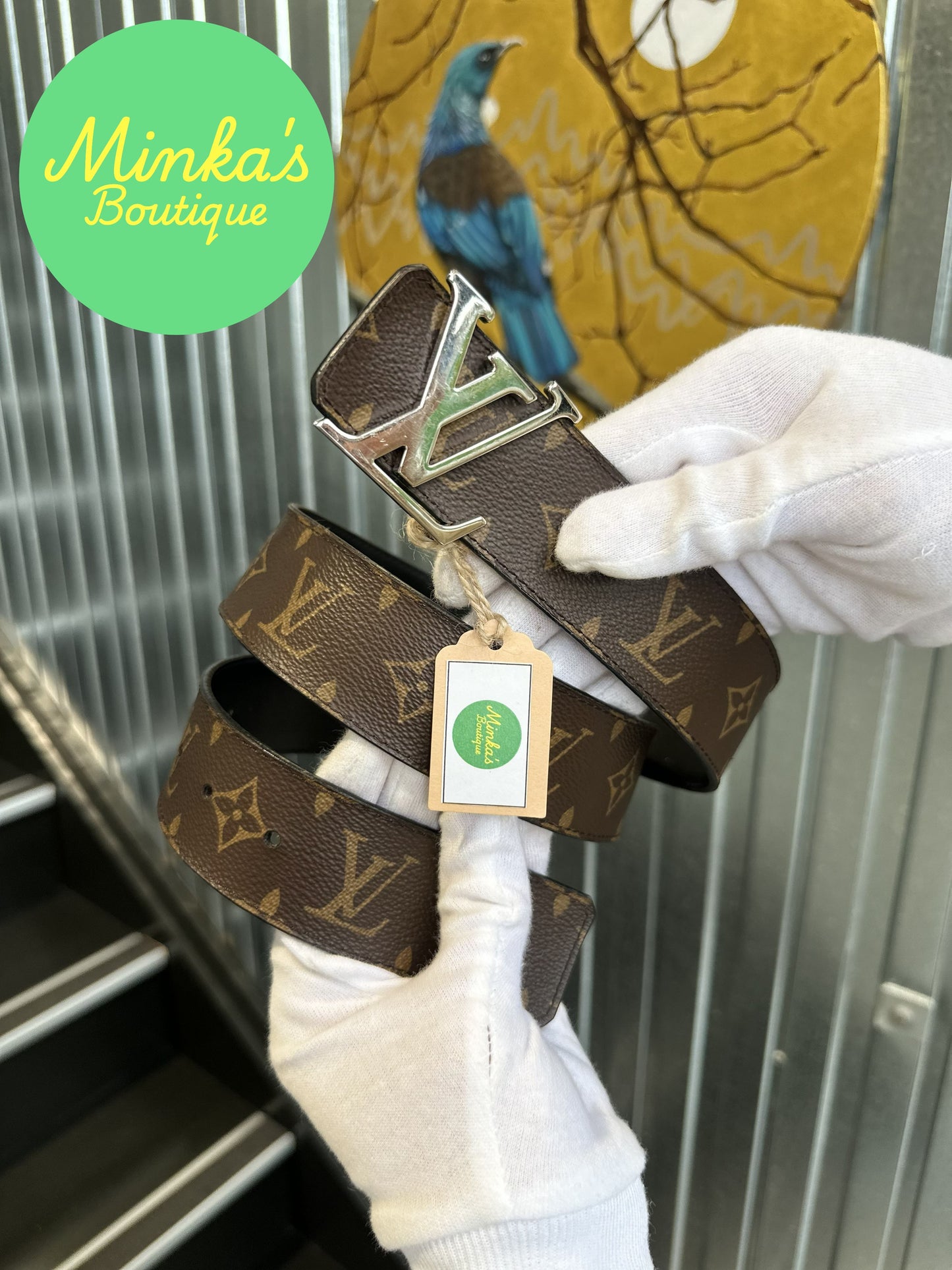 Louis Vuitton Initiales Reversible Monogram Belt