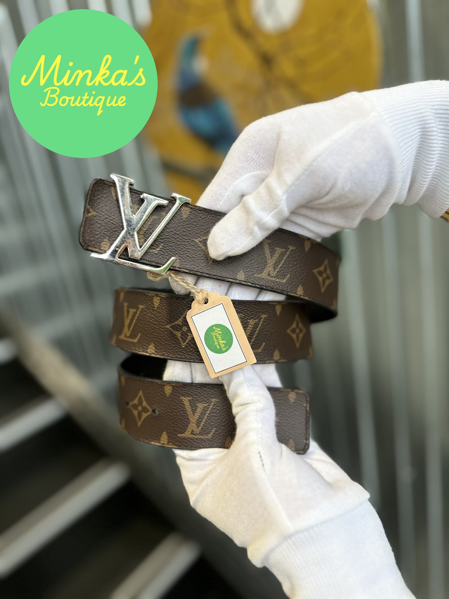 Louis Vuitton Initiales Reversible Monogram Belt