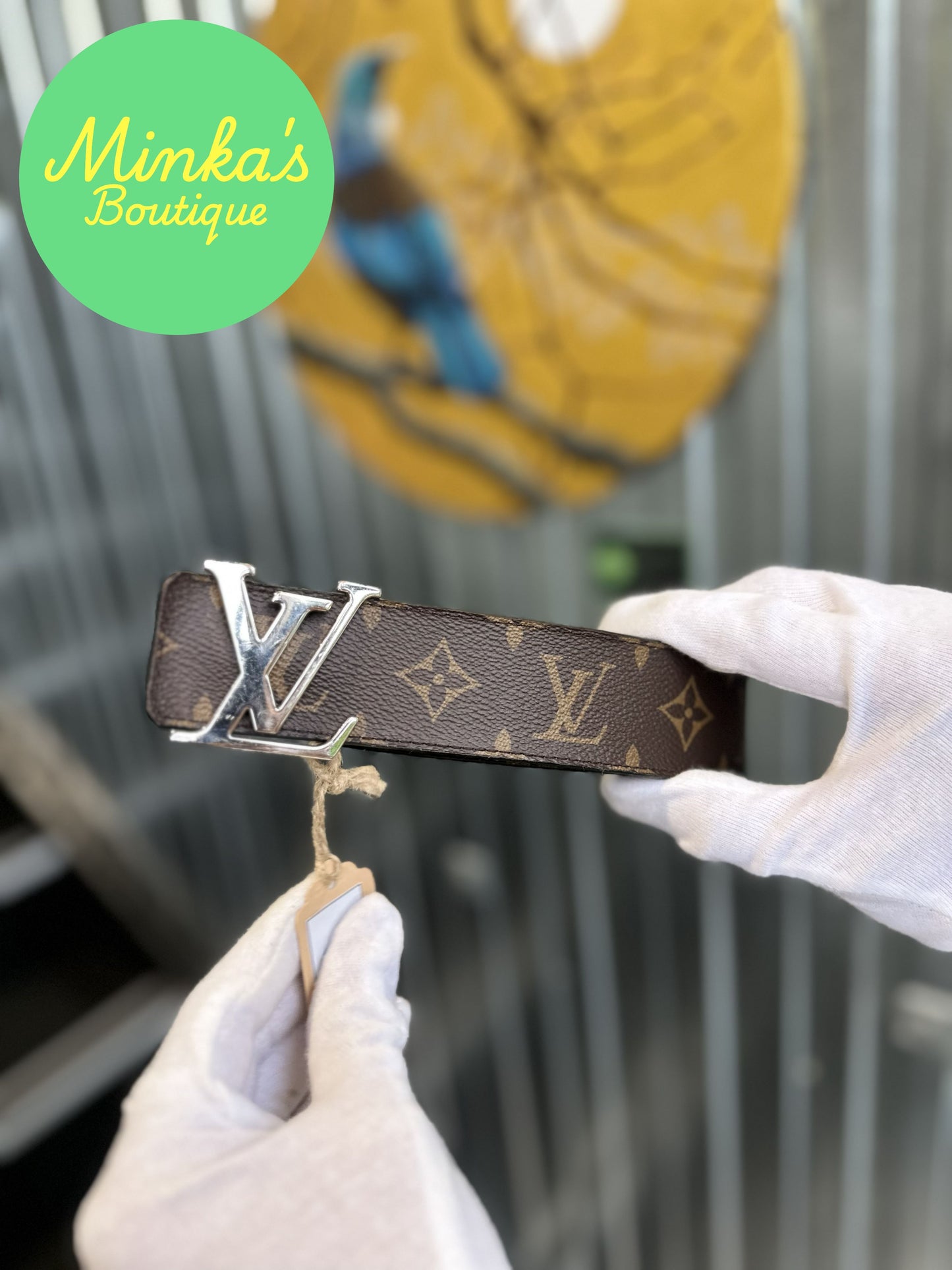 Louis Vuitton Initiales Reversible Monogram Belt