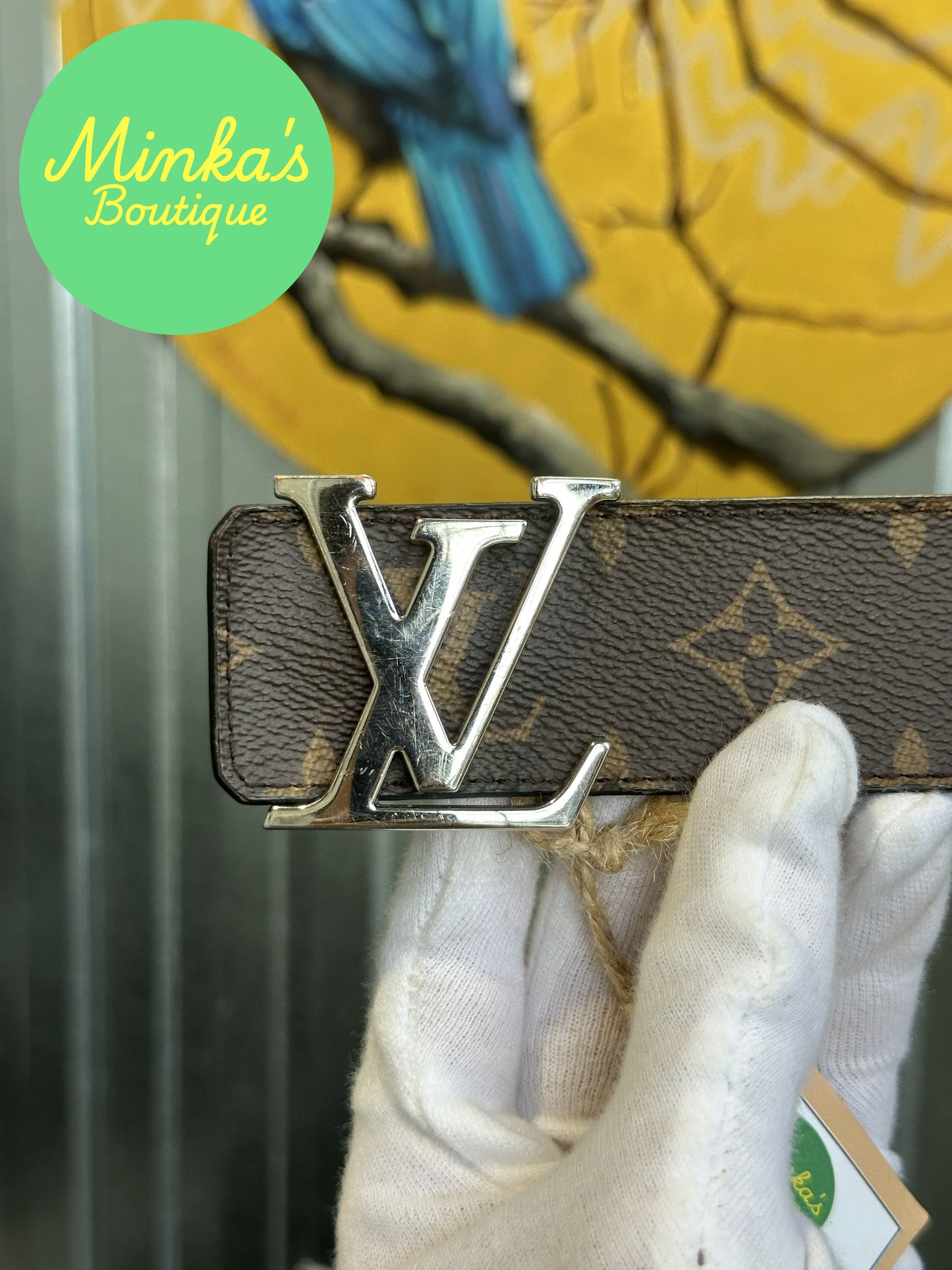 Louis Vuitton Initiales Reversible Monogram Belt
