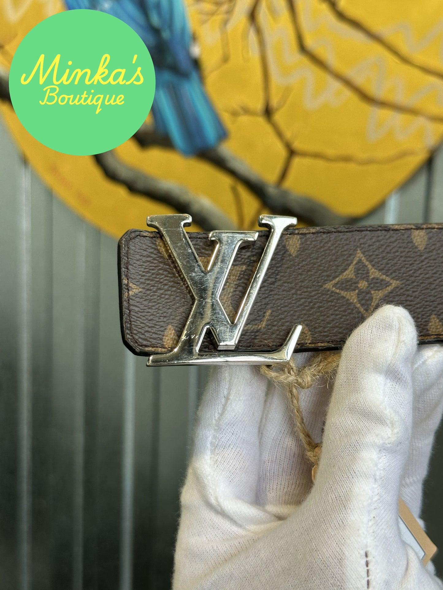 Louis Vuitton Initiales Reversible Monogram Belt
