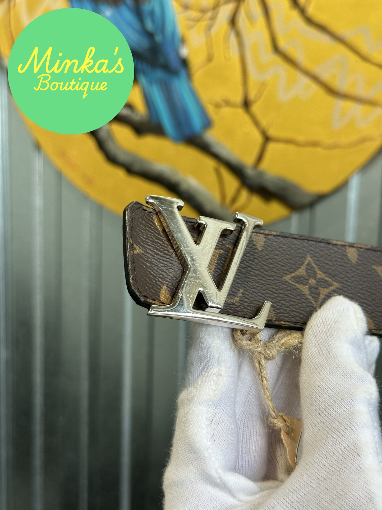 Louis Vuitton Initiales Reversible Monogram Belt