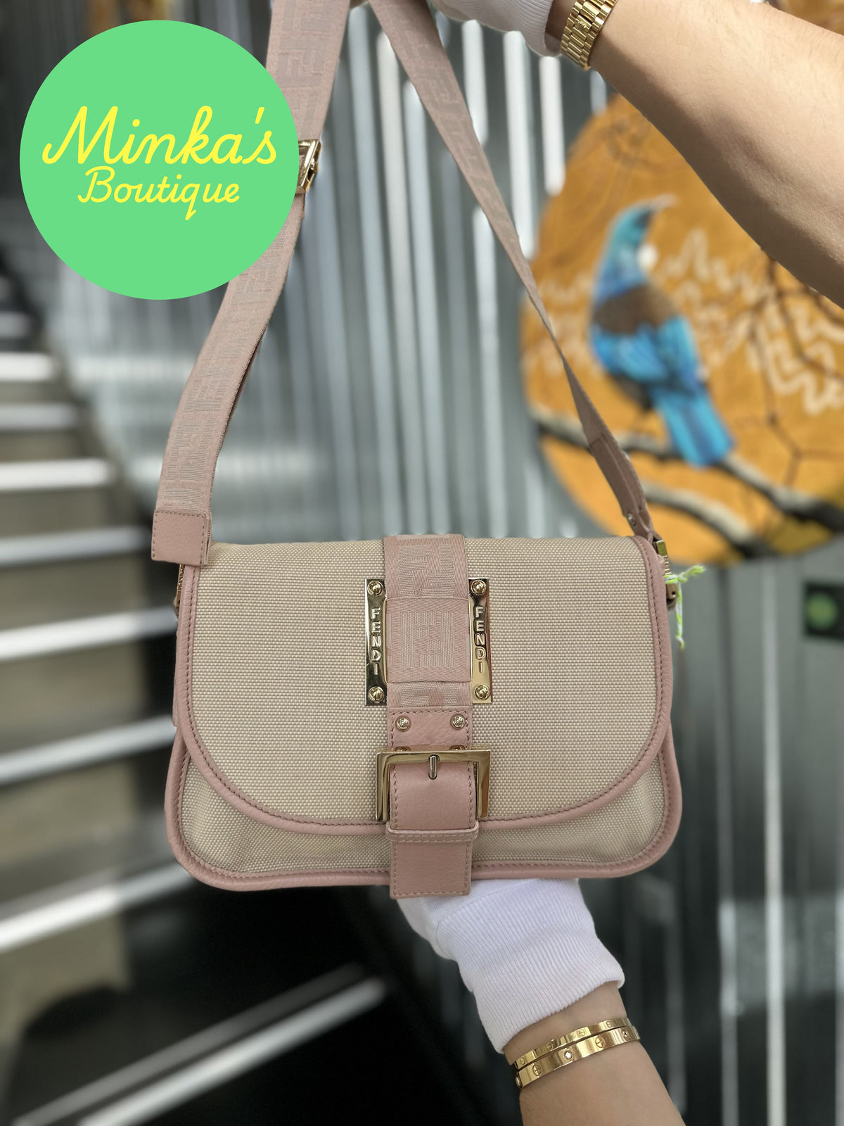 Fendi Zucca Crossbody