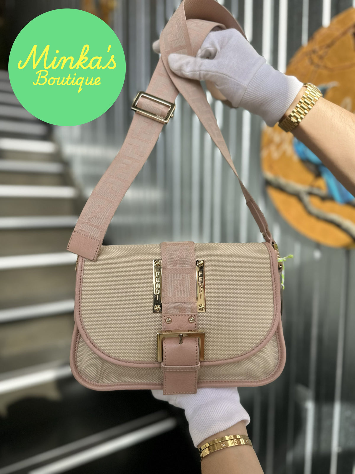 Fendi Zucca Crossbody