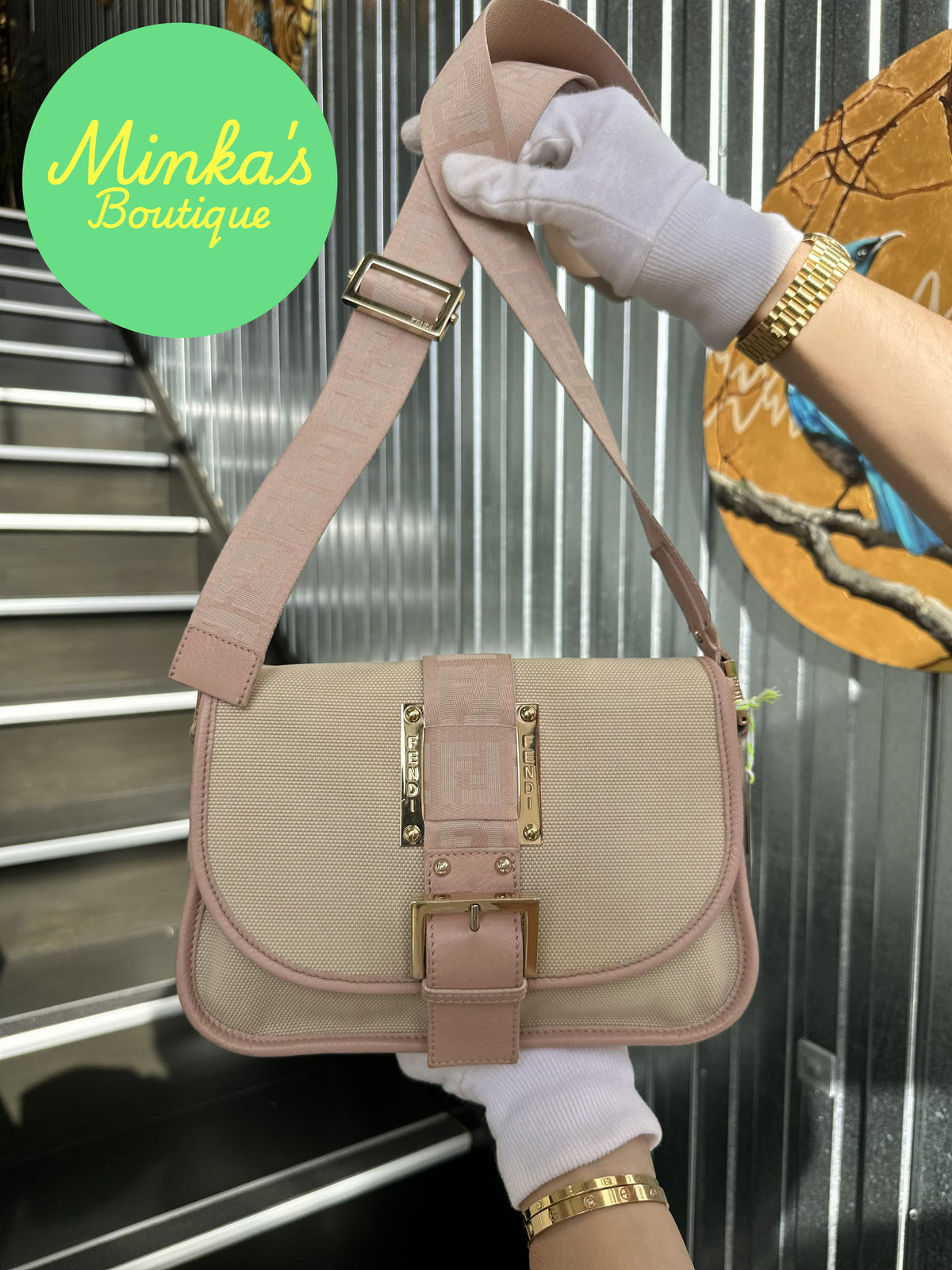 Fendi Zucca Crossbody