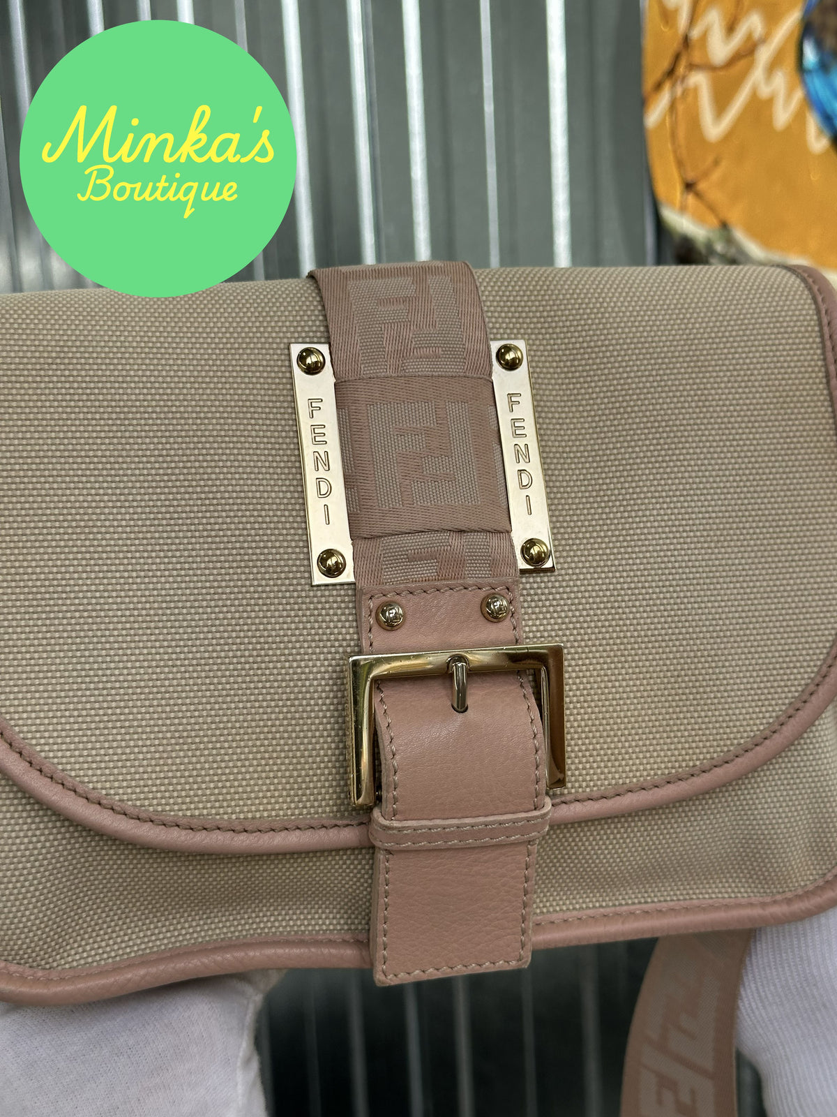 Fendi Zucca Crossbody