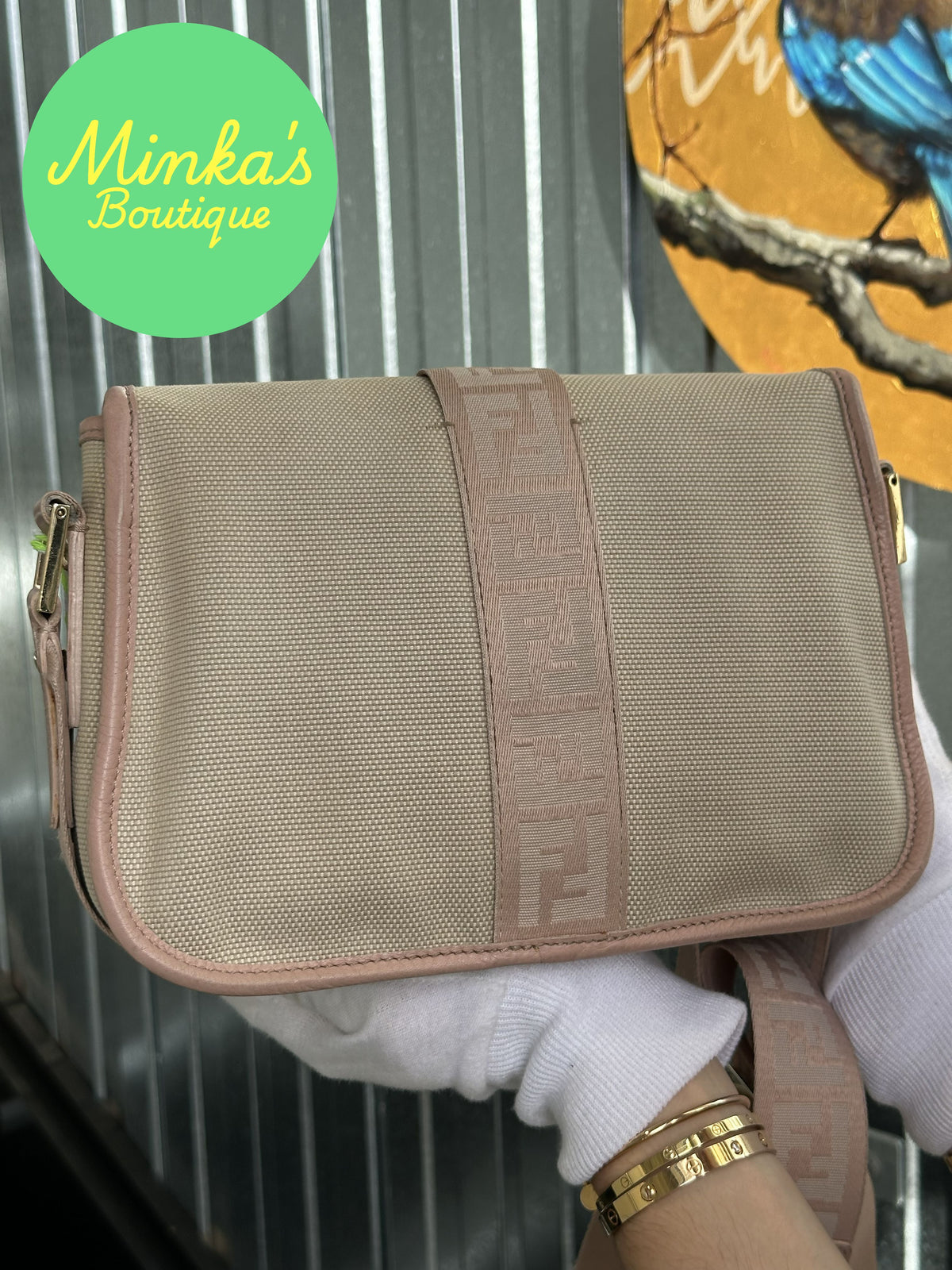 Fendi Zucca Crossbody
