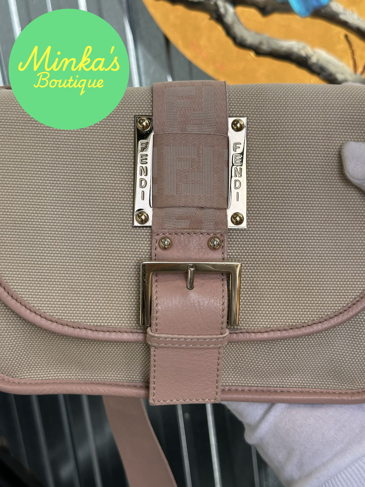 Fendi Zucca Crossbody