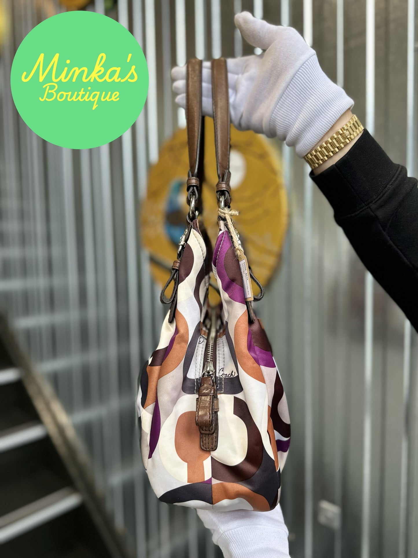 Coach Madison Op Art Bag