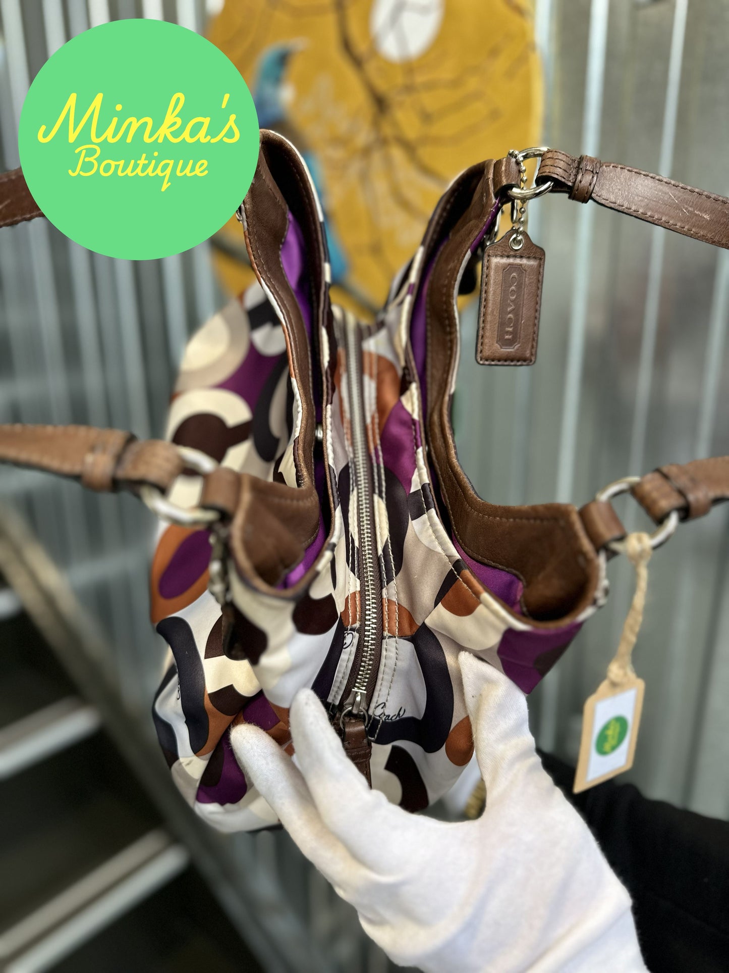 Coach Madison Op Art Bag