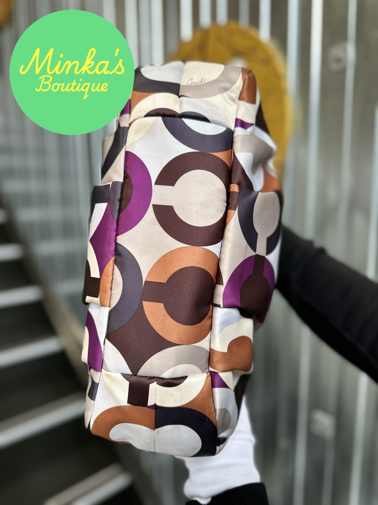 Coach Madison Op Art Bag