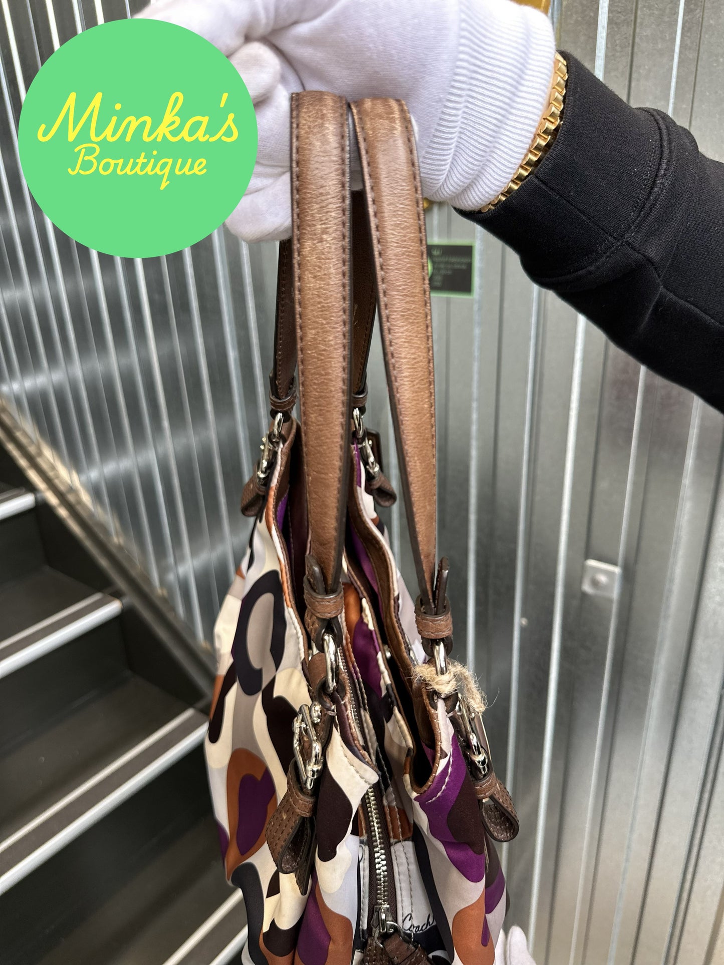 Coach Madison Op Art Bag