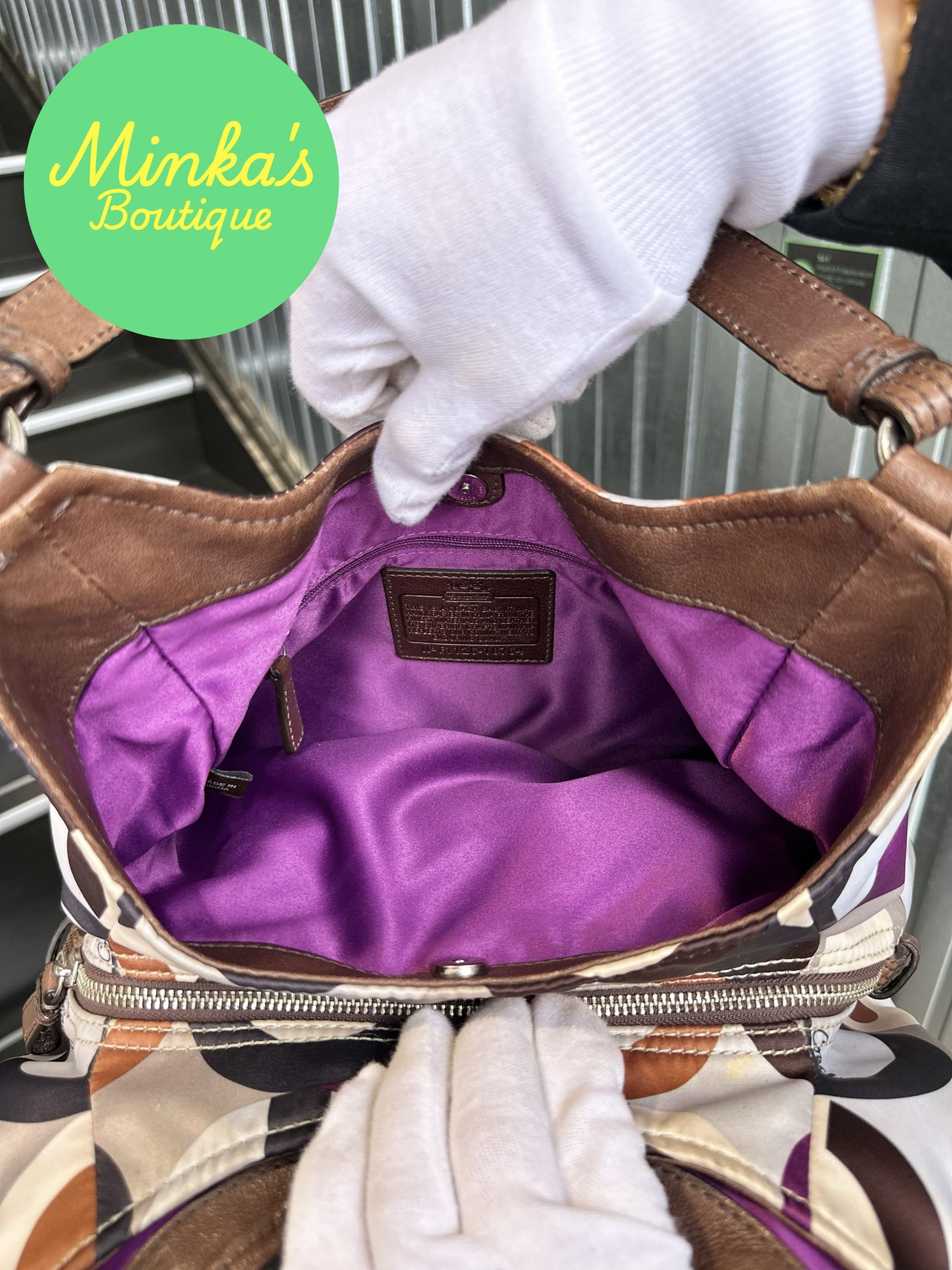 Coach Madison Op Art Bag