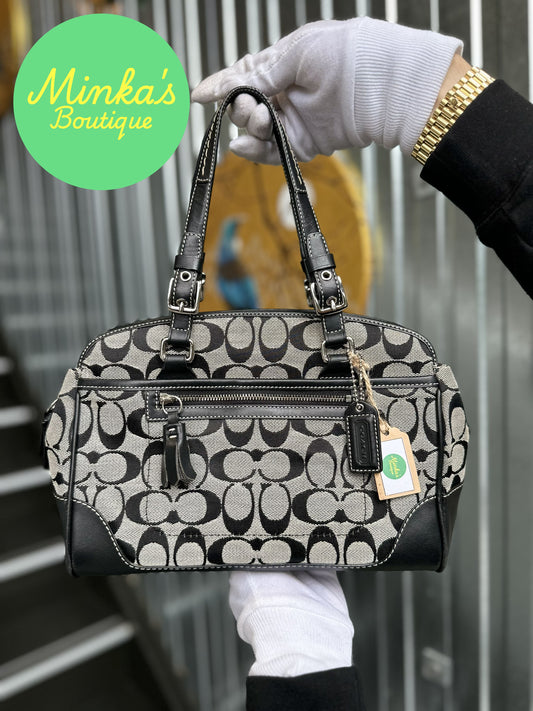 Coach Signature Satchel Bag