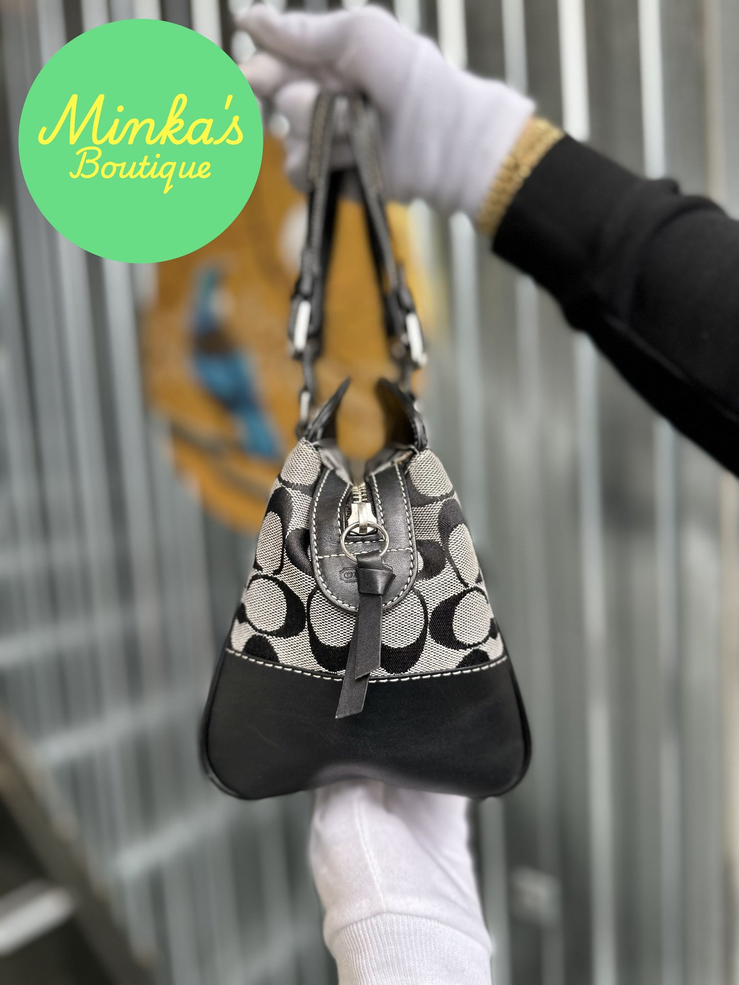 Coach Signature Satchel Bag