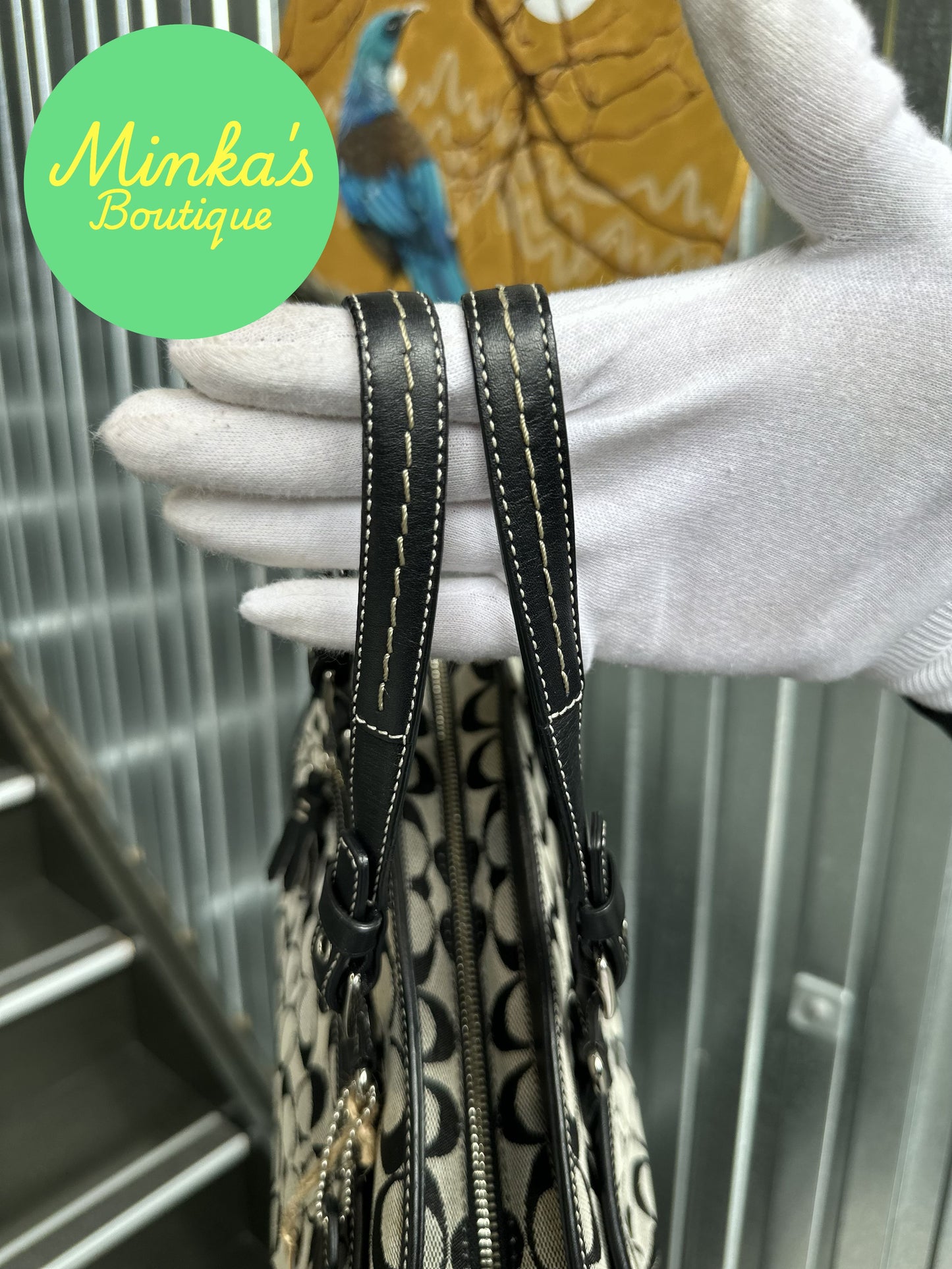 Coach Signature Satchel Bag