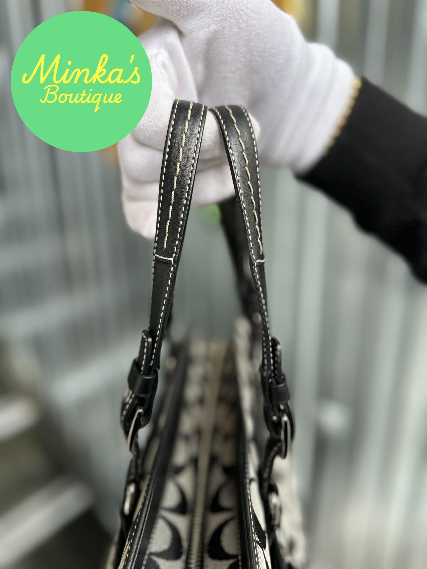 Coach Signature Satchel Bag