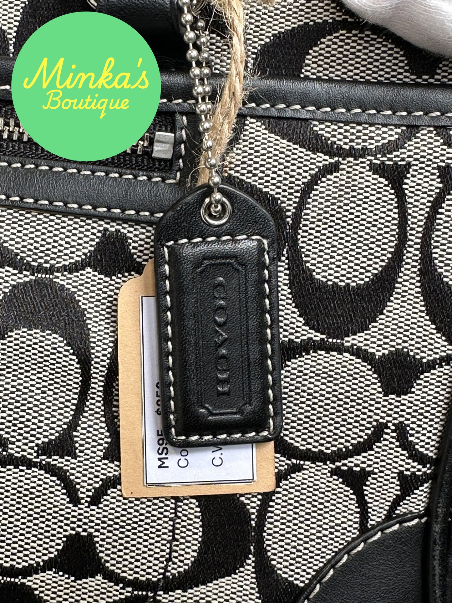 Coach Signature Satchel Bag