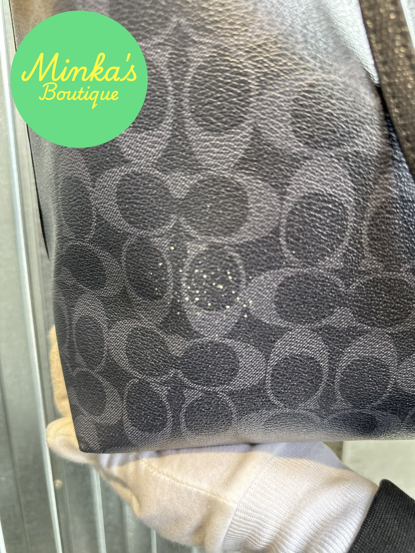 Coach Signature Reversible City Tote