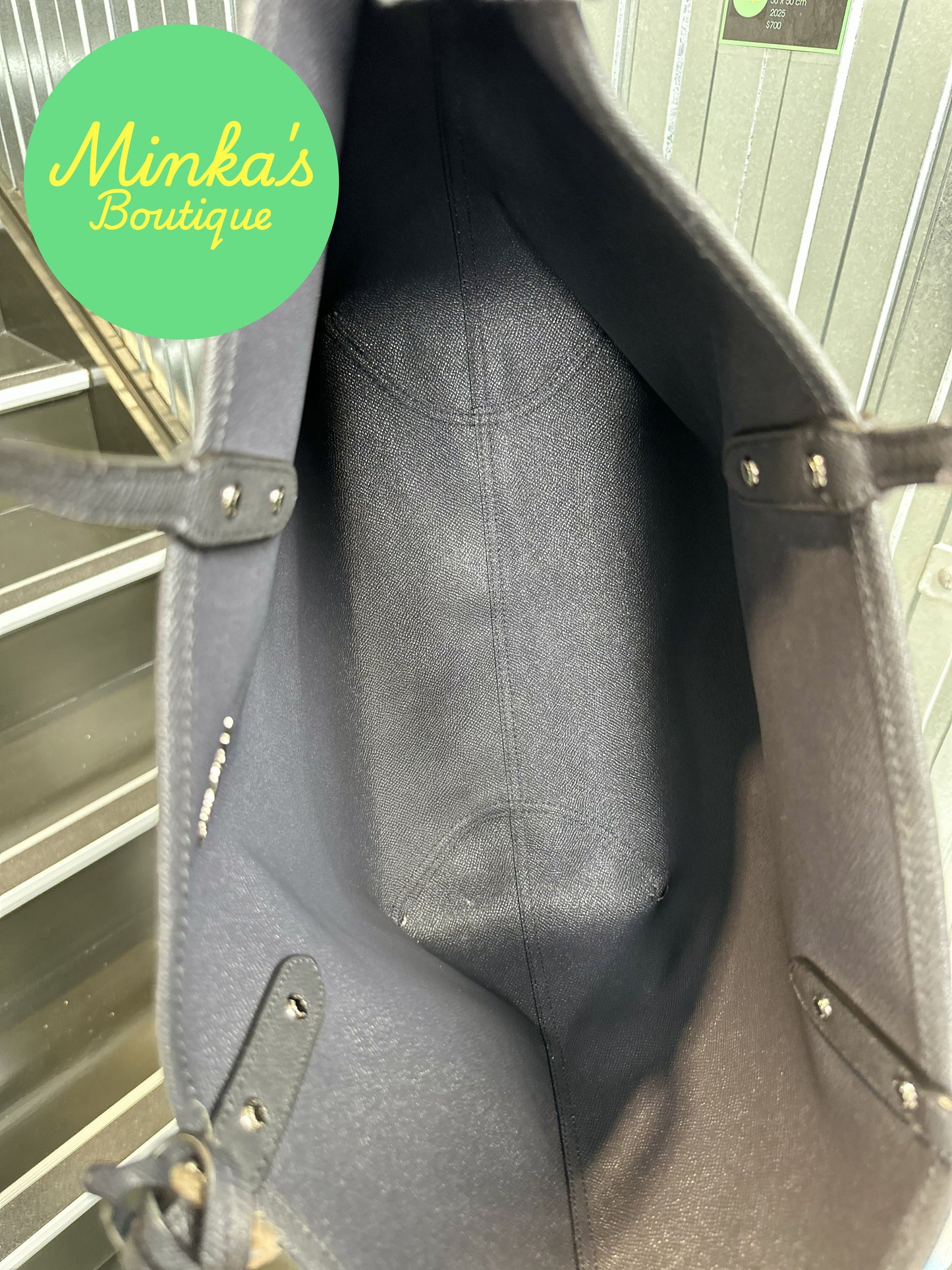 Coach Signature Reversible City Tote