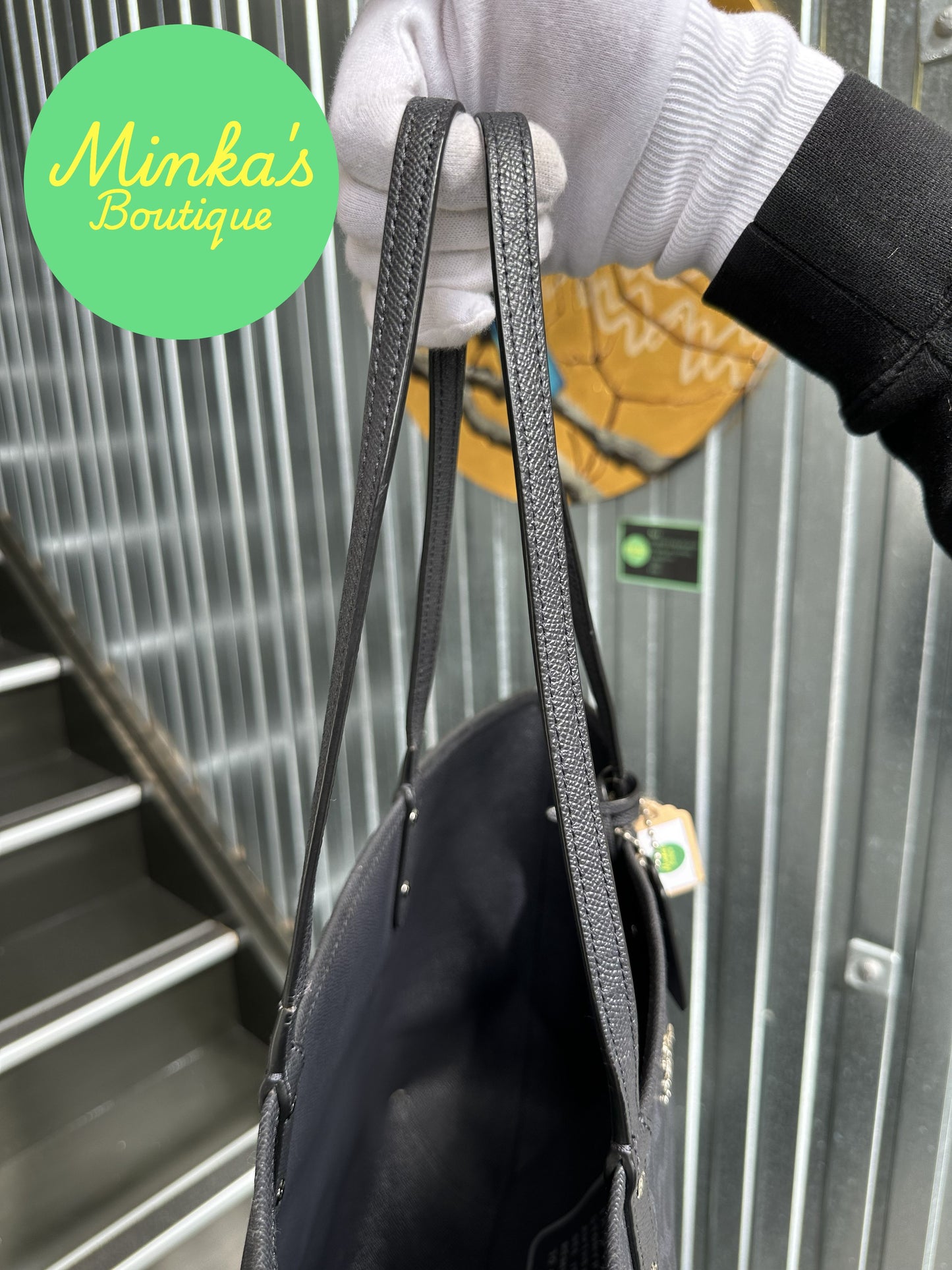 Coach Signature Reversible City Tote