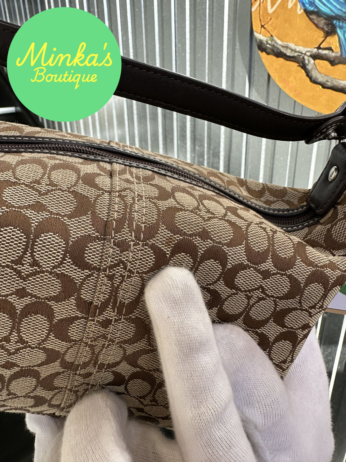 Coach Signature Mini Bag