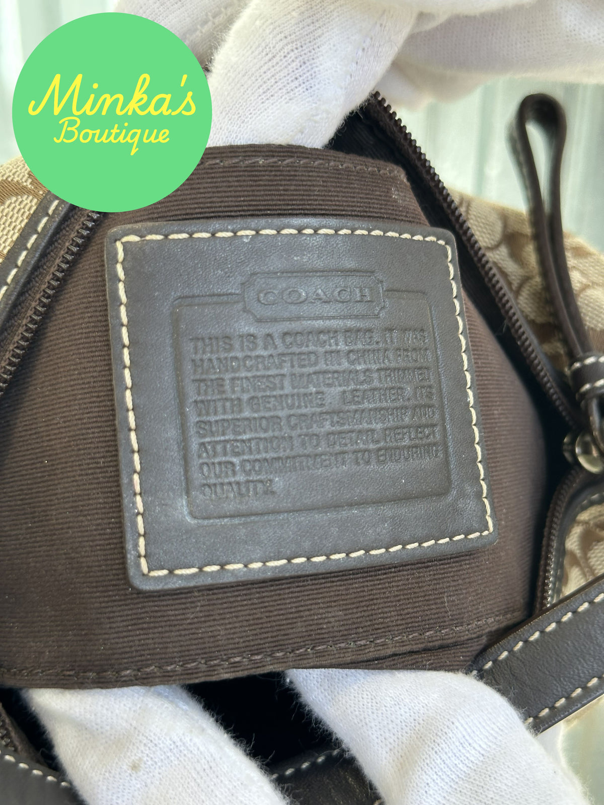 Coach Signature Mini Bag