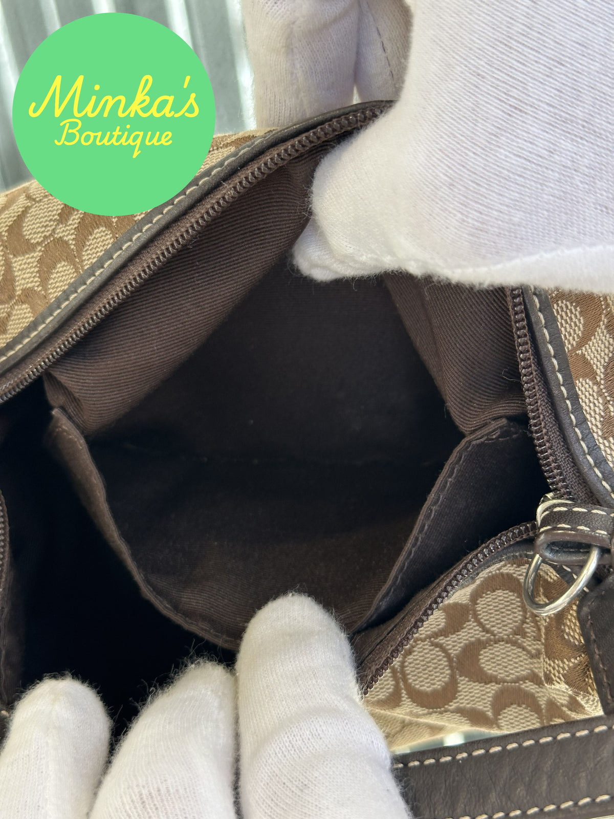 Coach Signature Mini Bag