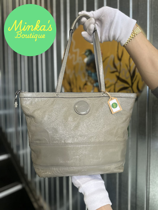 Coach Ashley Signature Patent tote