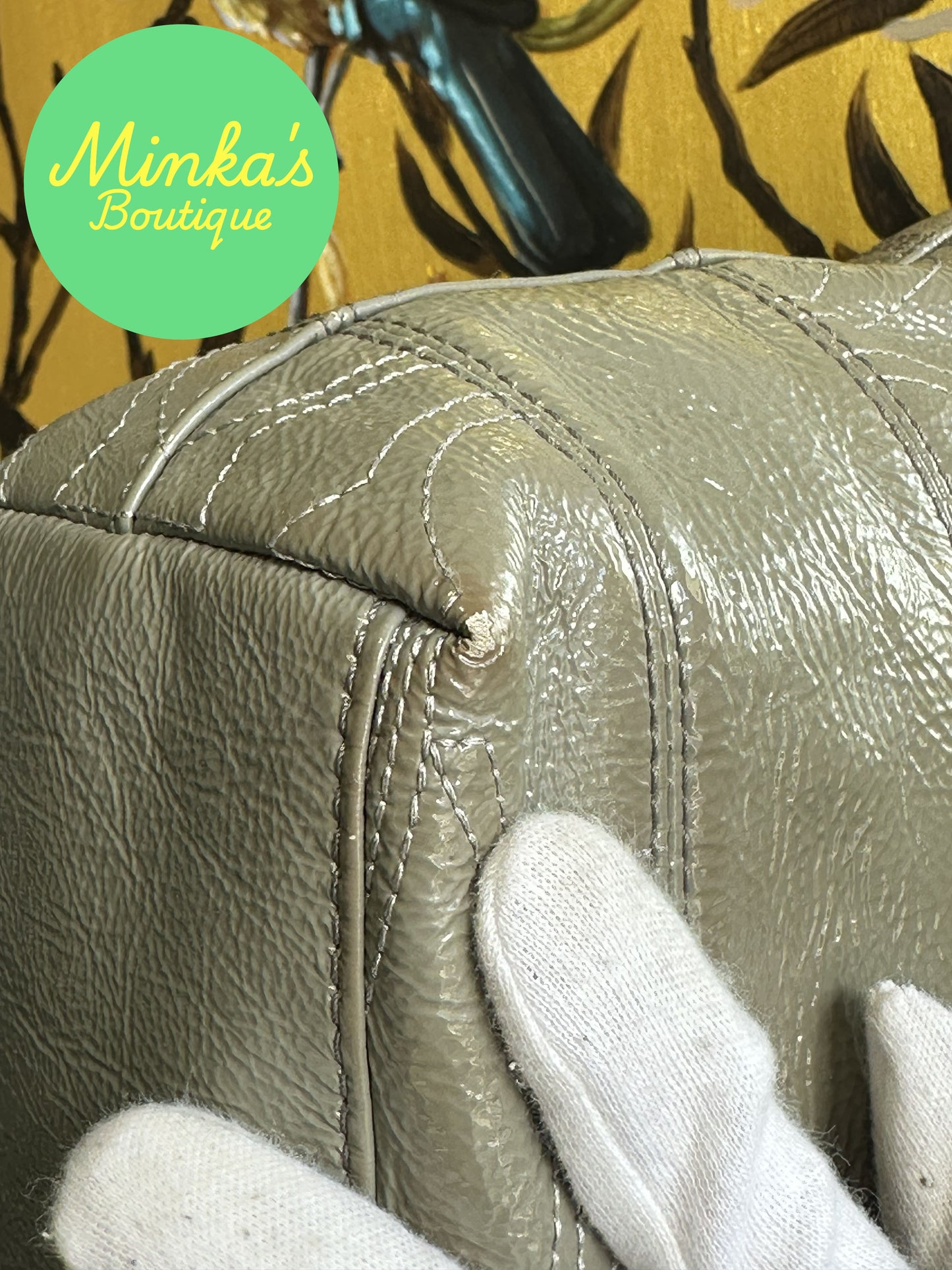 Coach Ashley Signature Patent tote